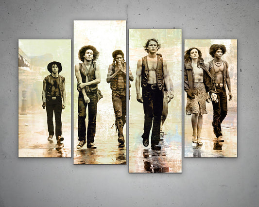 The Warriors Multicolour Wall Art