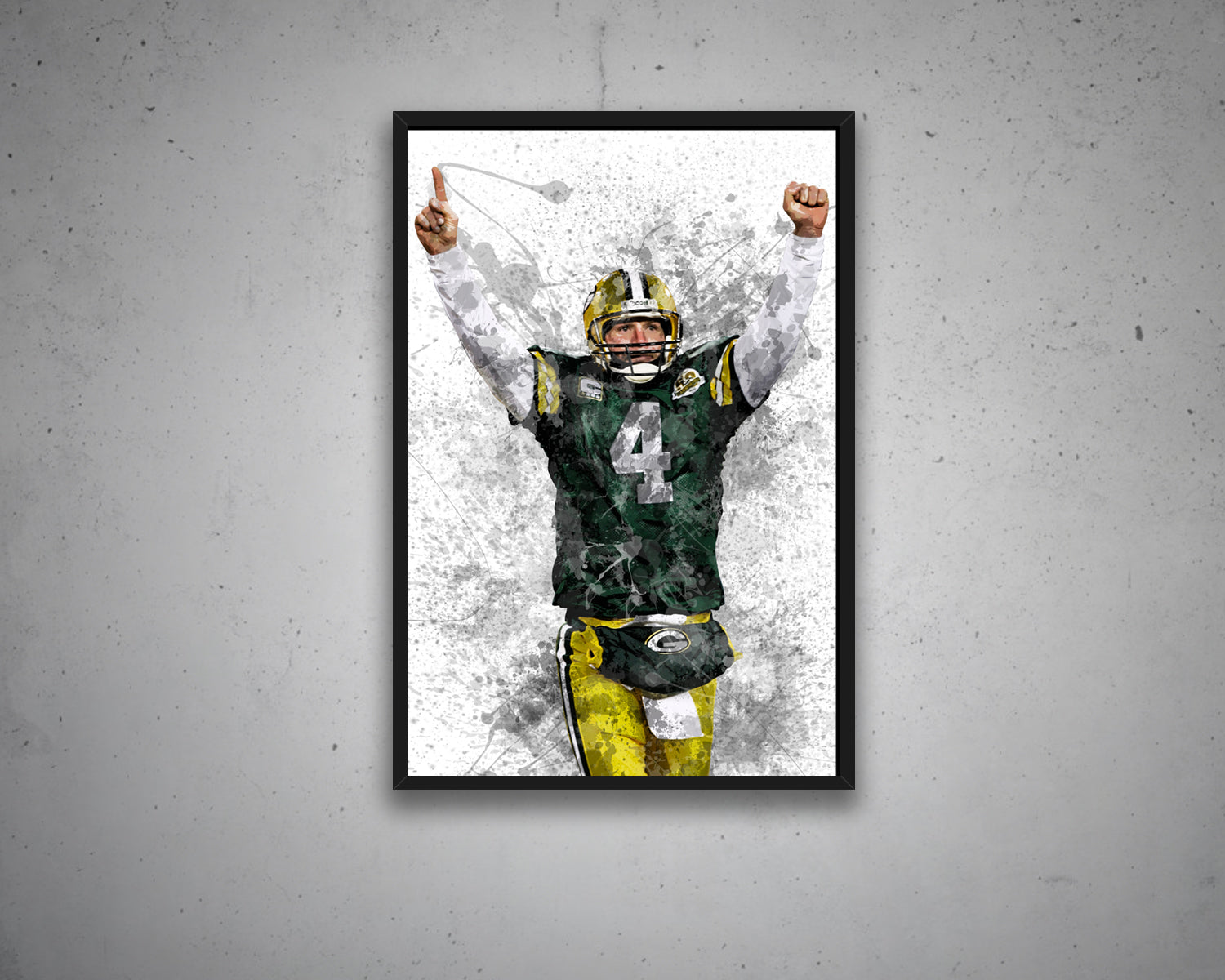 Brett Favre Canvas Wall Art