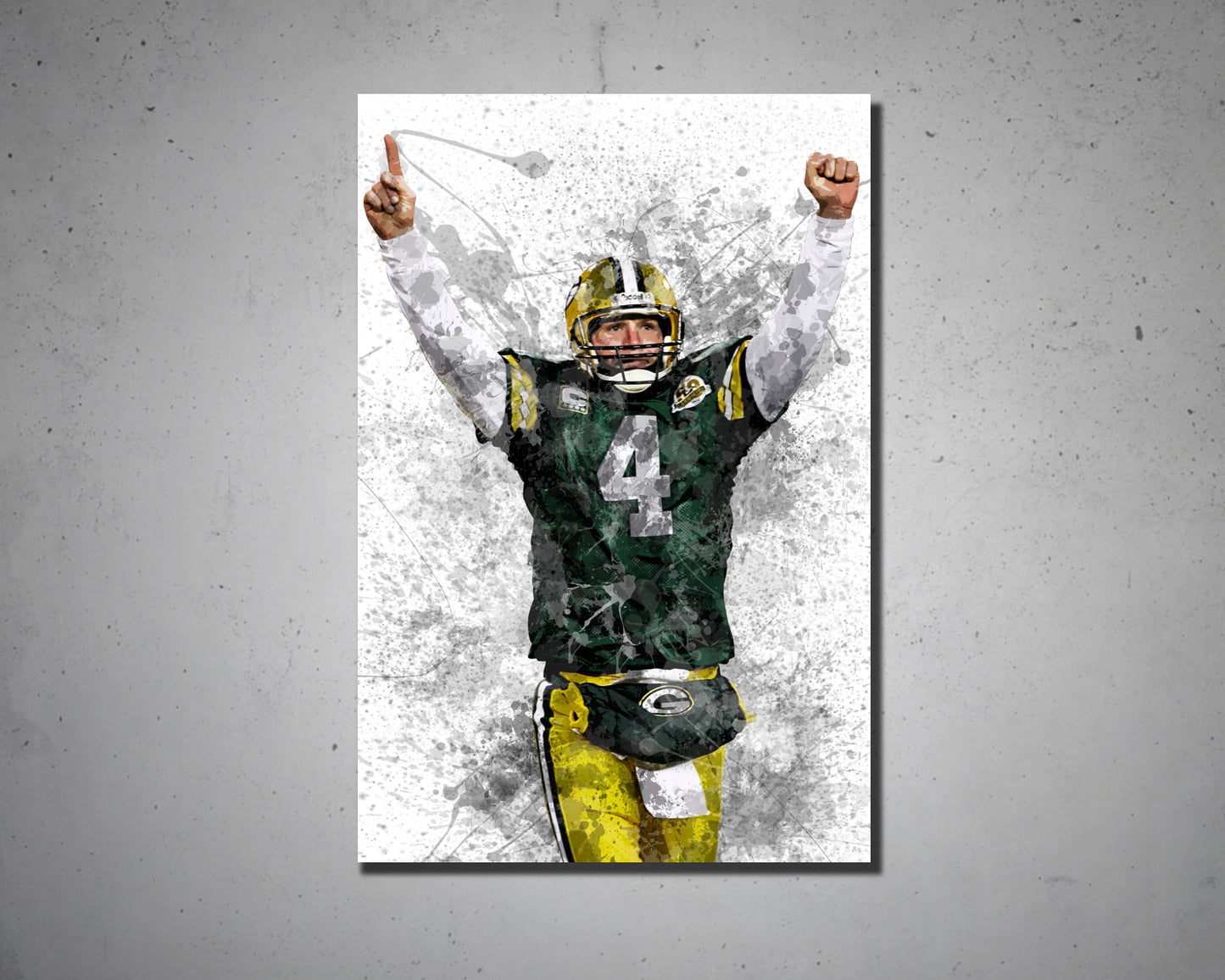 Brett Favre Canvas Wall Art