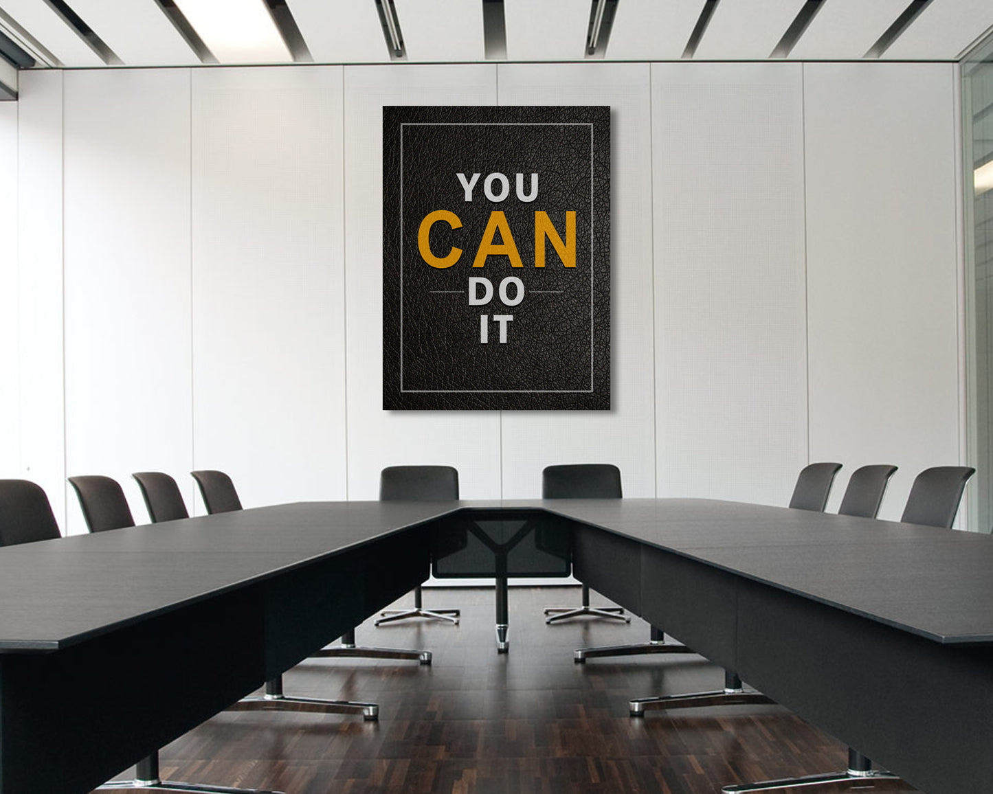 You can do it Canvas Wall Art
