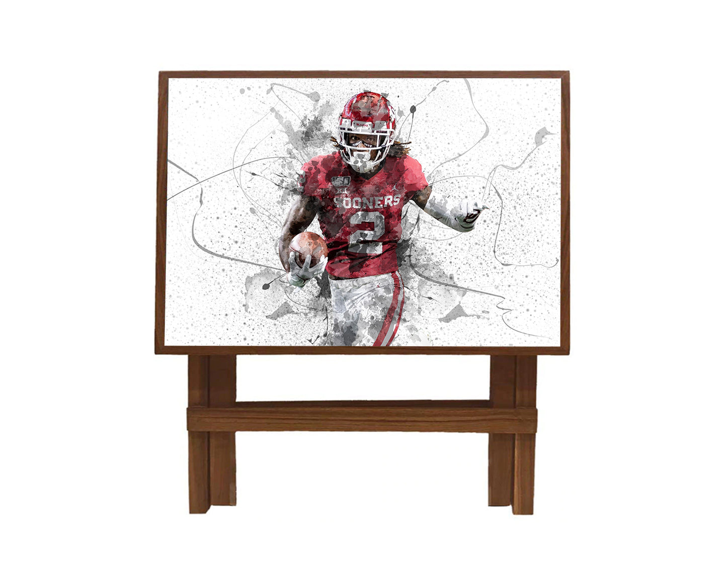 CeeDee Lamb Splash Effect Coffee and Laptop Table