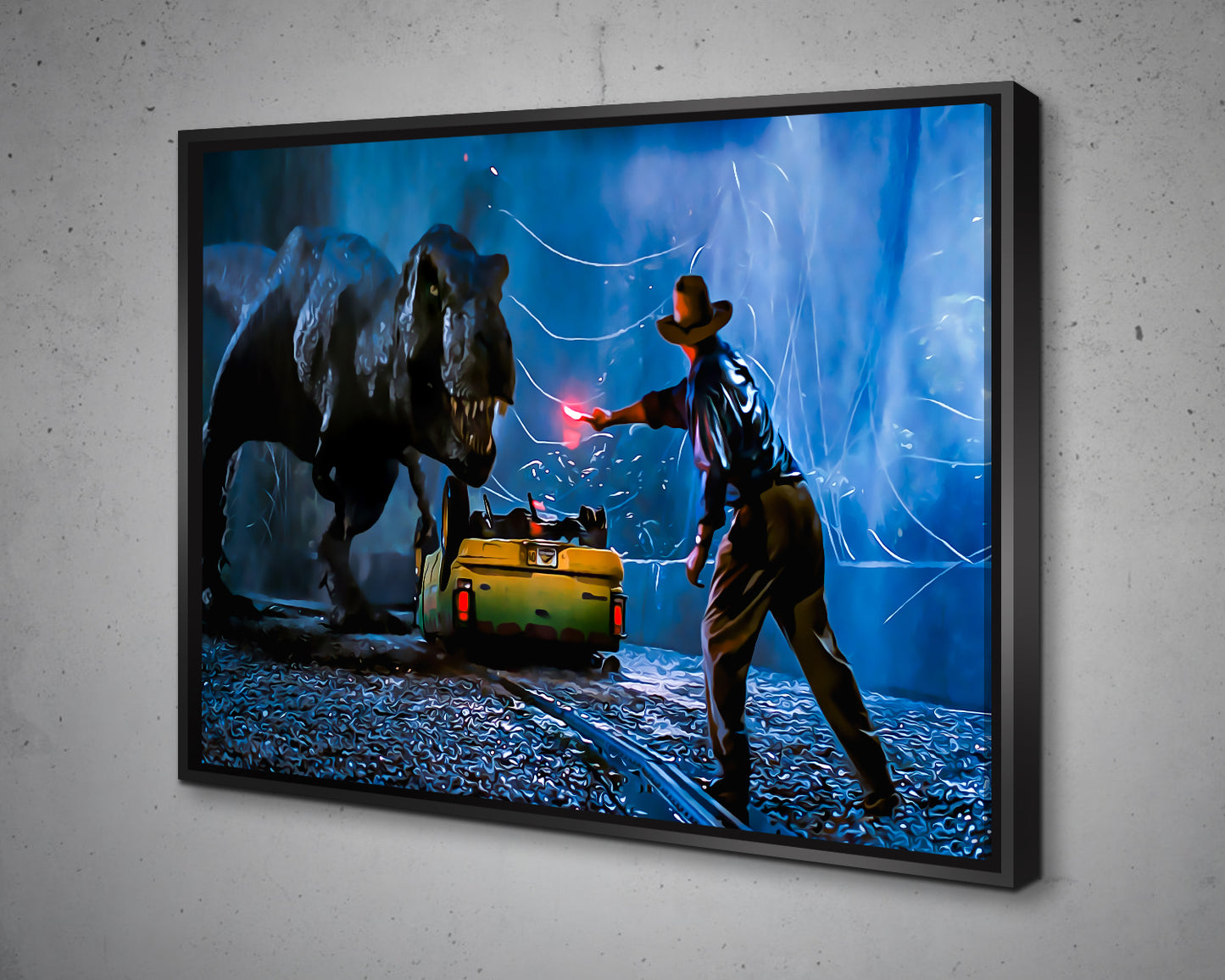 Jurassic Park Multicolour Wall Art