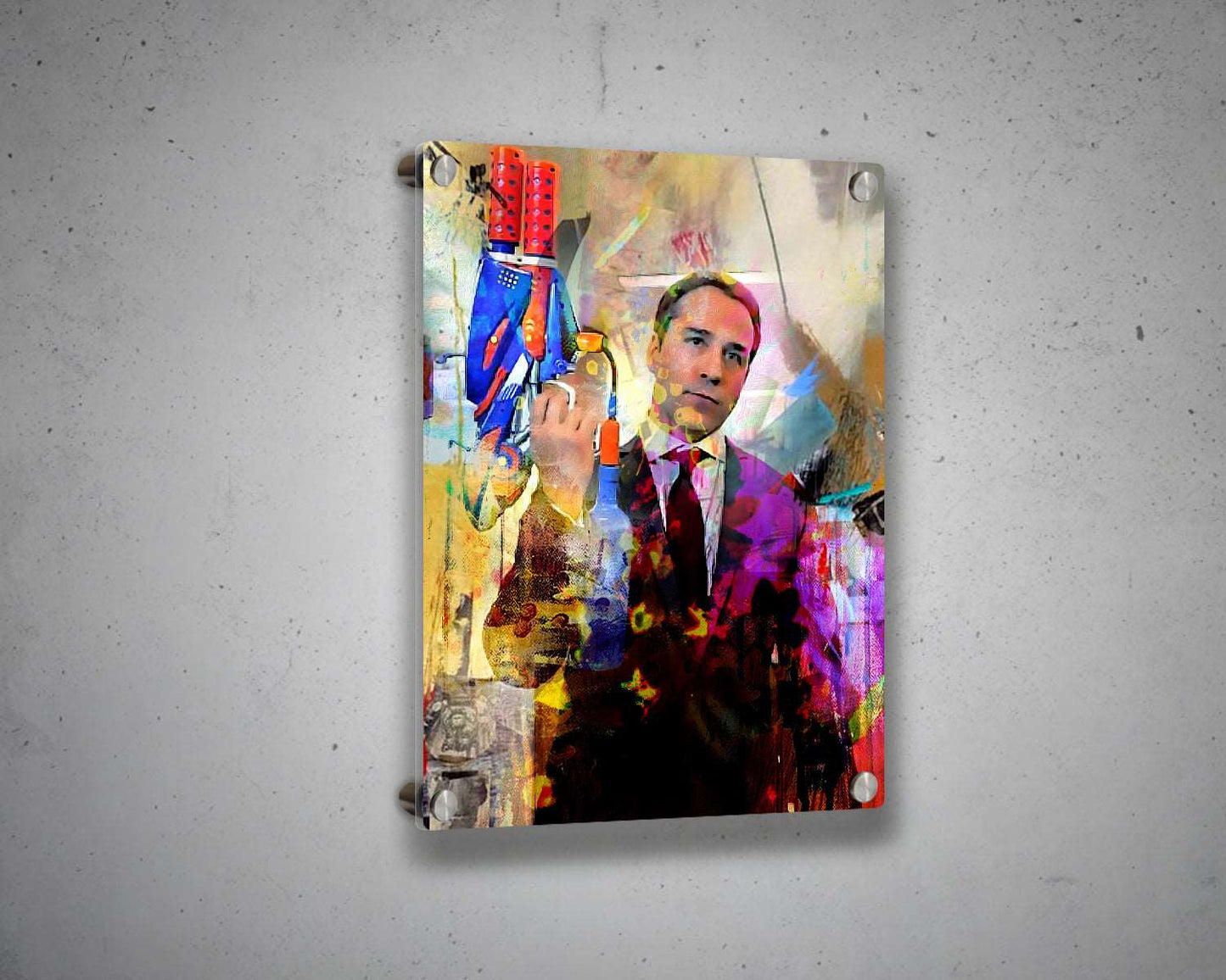 Ari Gold Multicolour Wall Art
