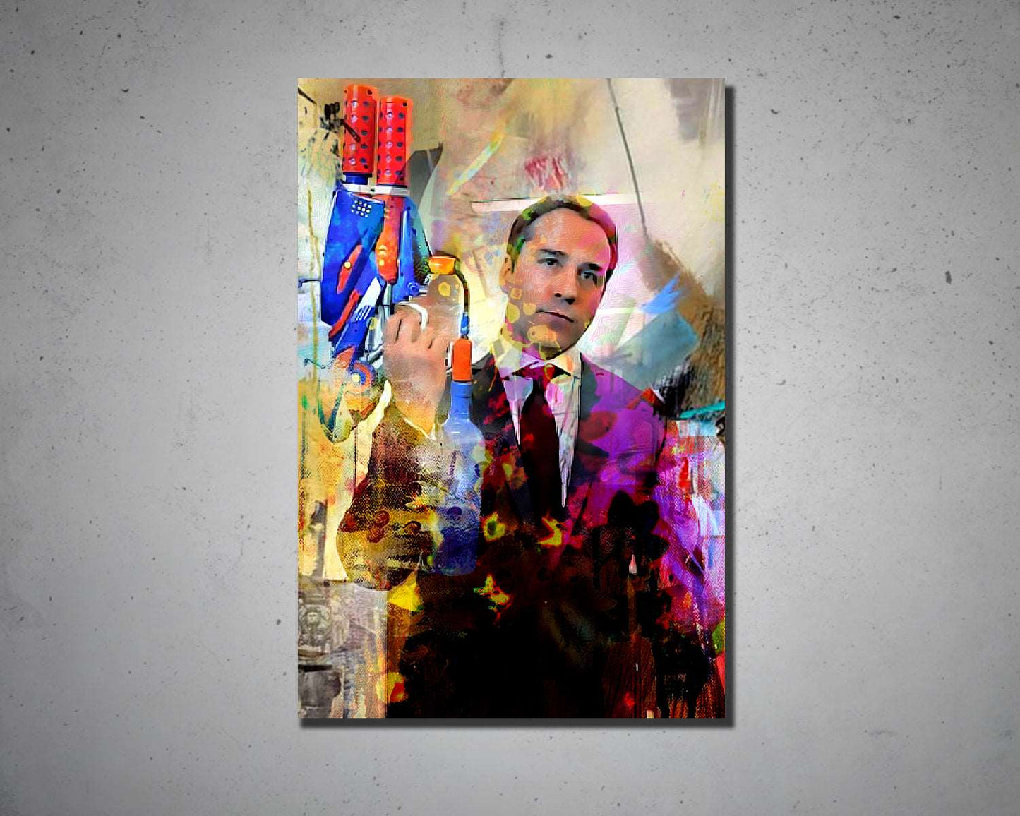 Ari Gold Multicolour Wall Art