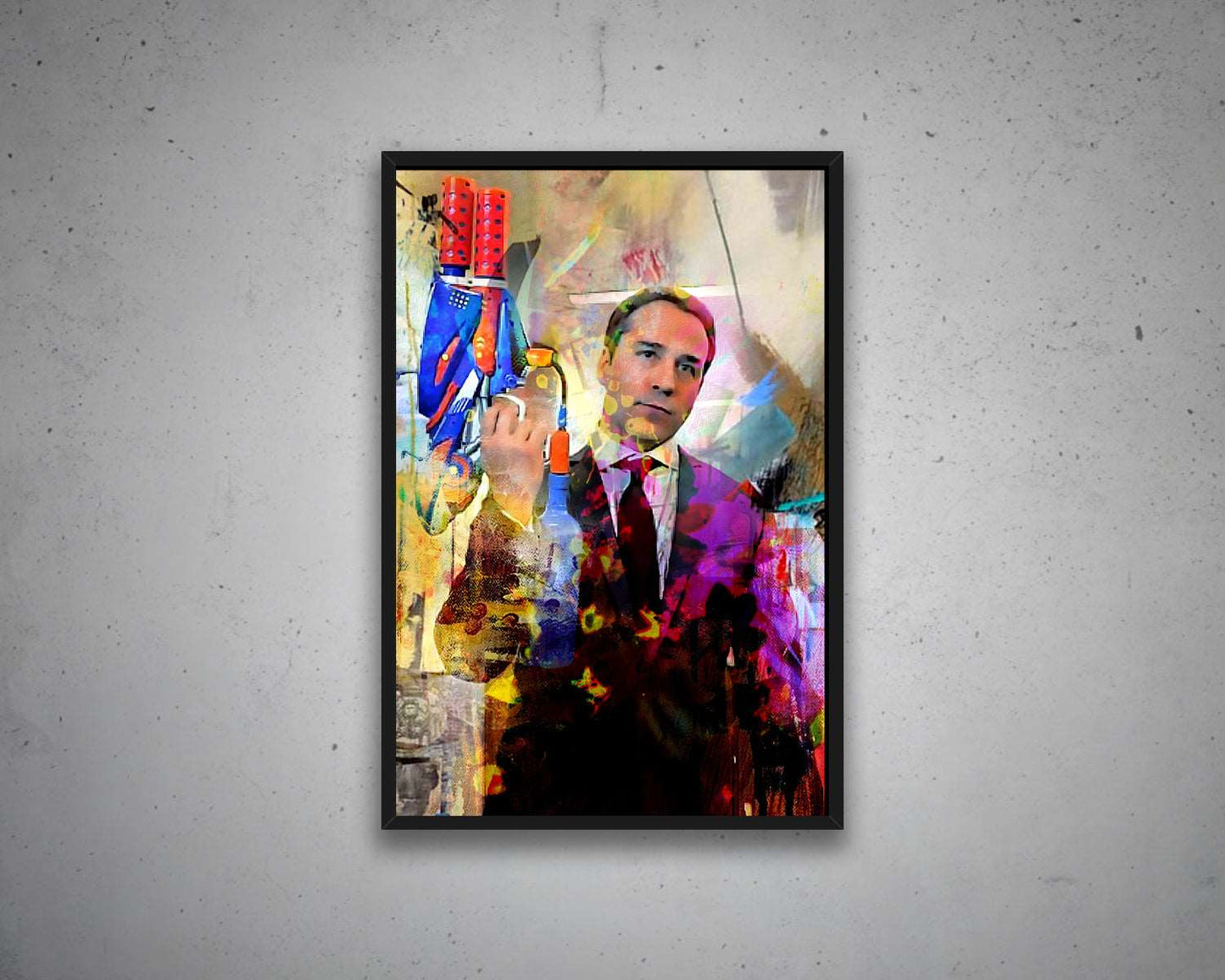 Ari Gold Multicolour Wall Art