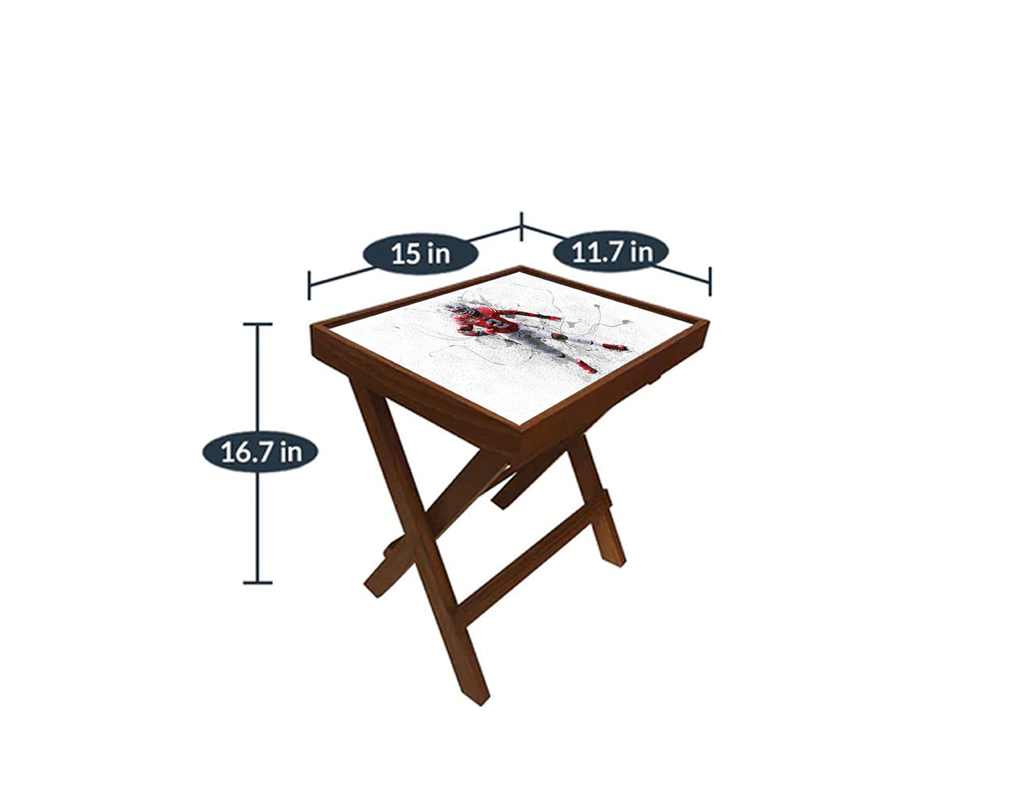 Chase Young Splash Effect Coffee and Laptop Table