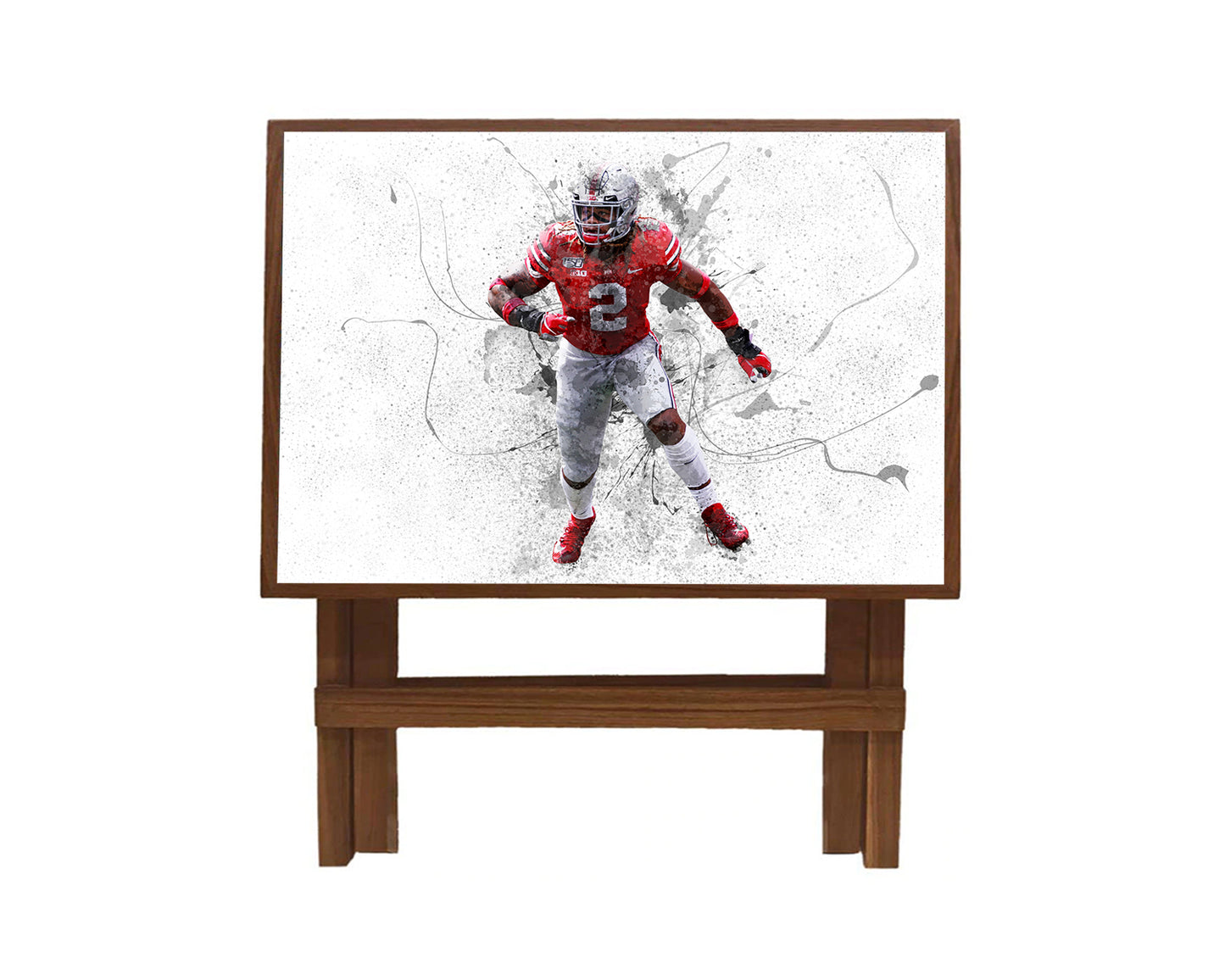 Chase Young Splash Effect Coffee and Laptop Table