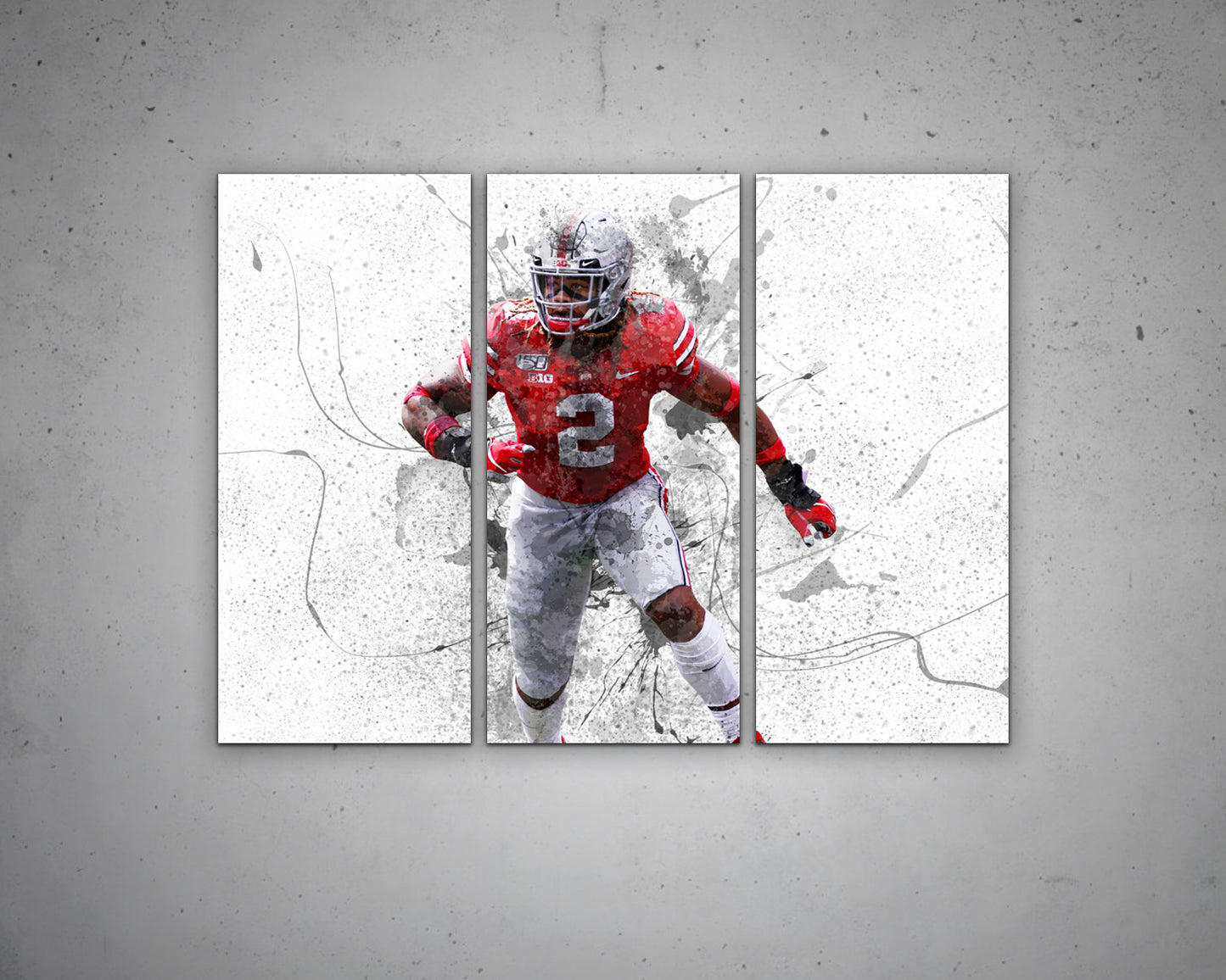 Chase Young Canvas Wall Art