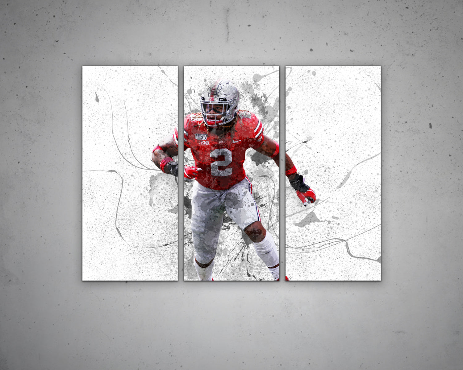Chase Young Canvas Wall Art