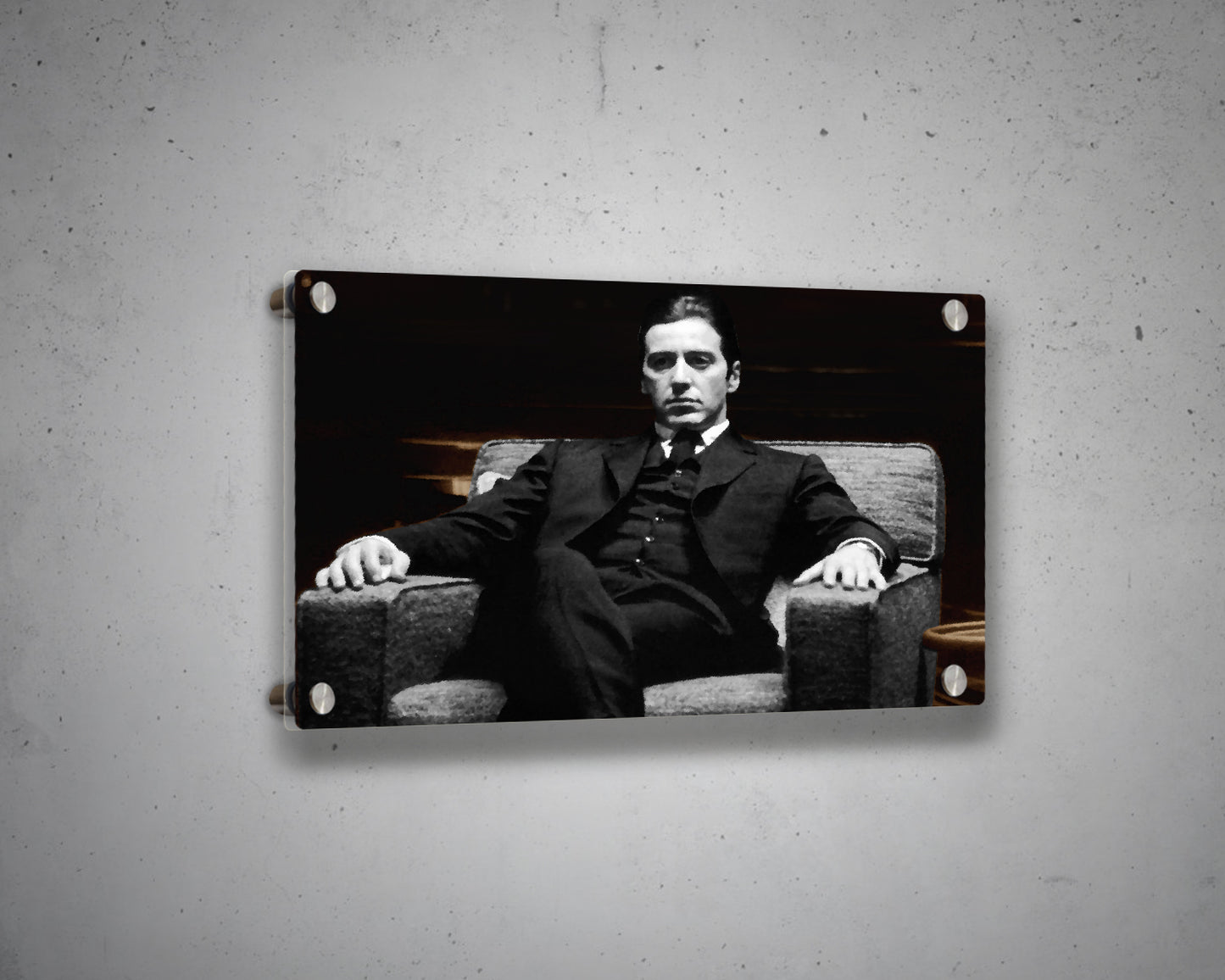 Abstract Godfather Multicolour Wall Art
