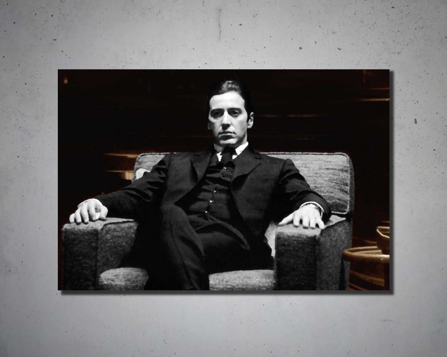 Abstract Godfather Multicolour Wall Art