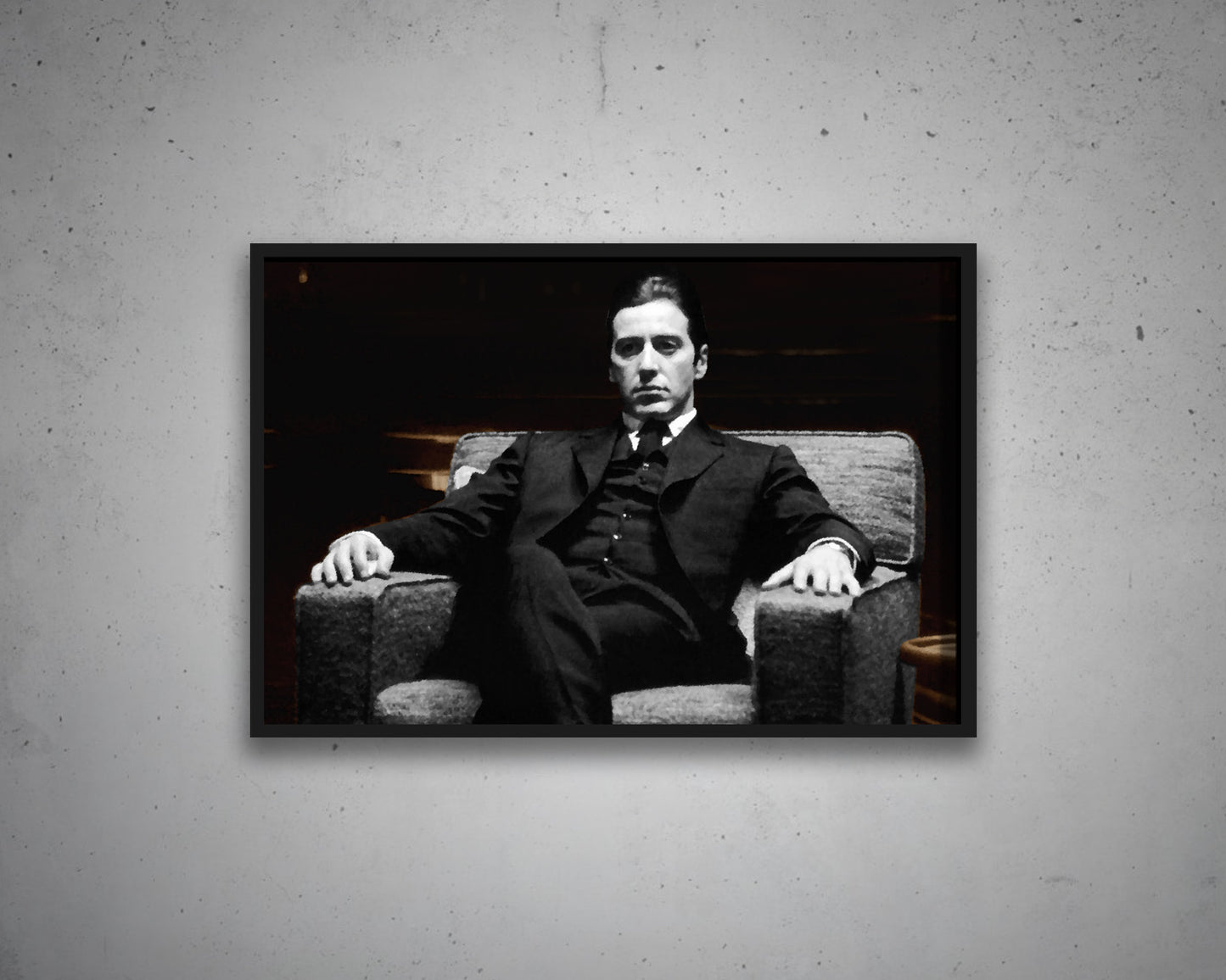 Abstract Godfather Multicolour Wall Art