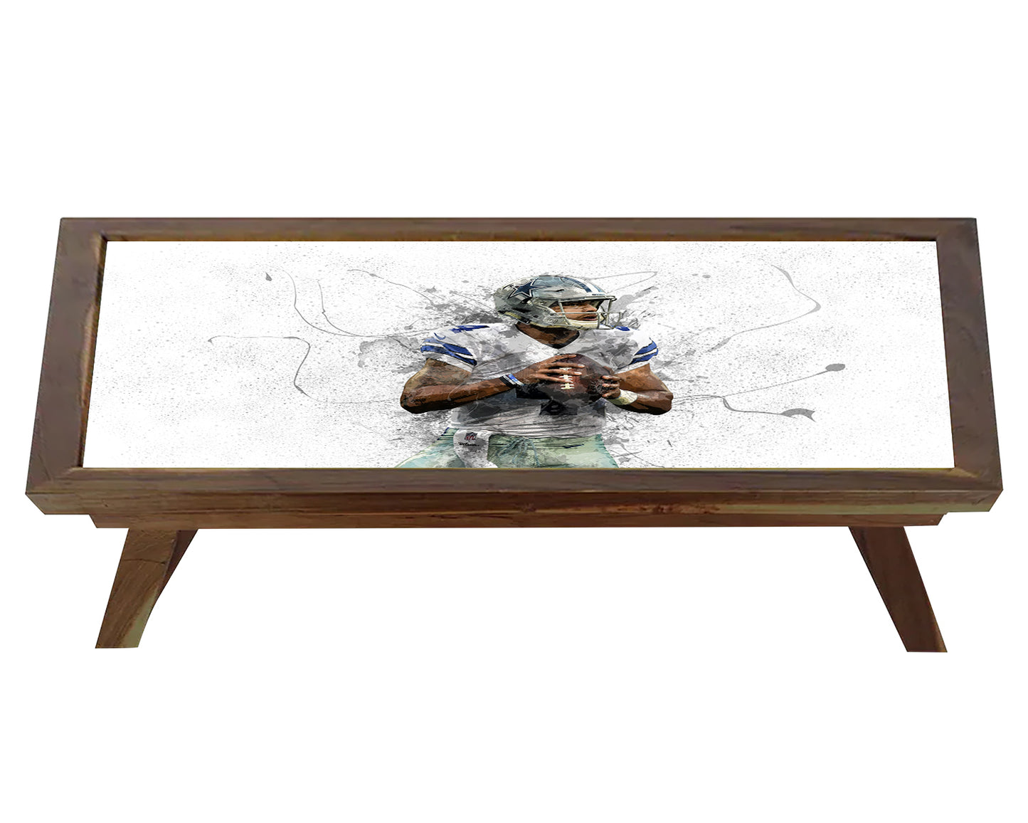 Dak Prescott Splash Effect Coffee and Laptop Table