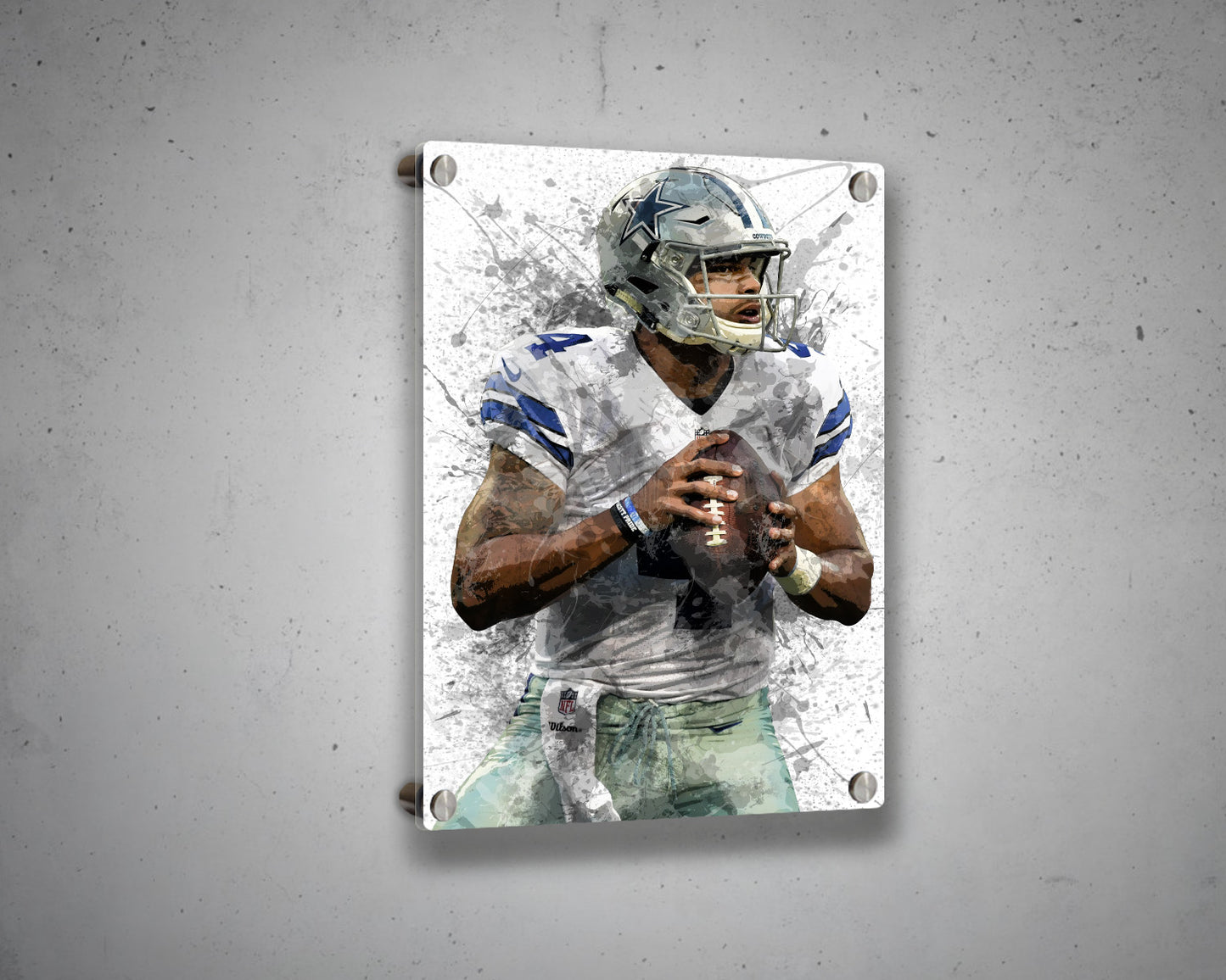 Dak Prescott Canvas Wall Art