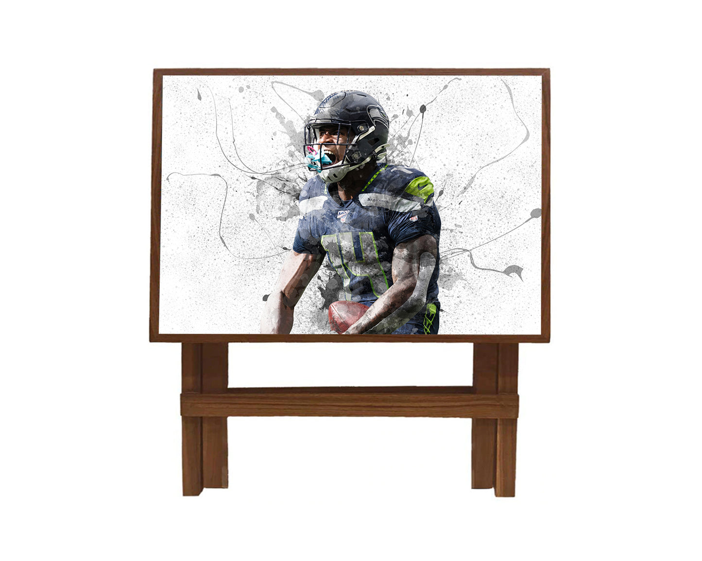 DK Metcalf Splash Effect Coffee and Laptop Table