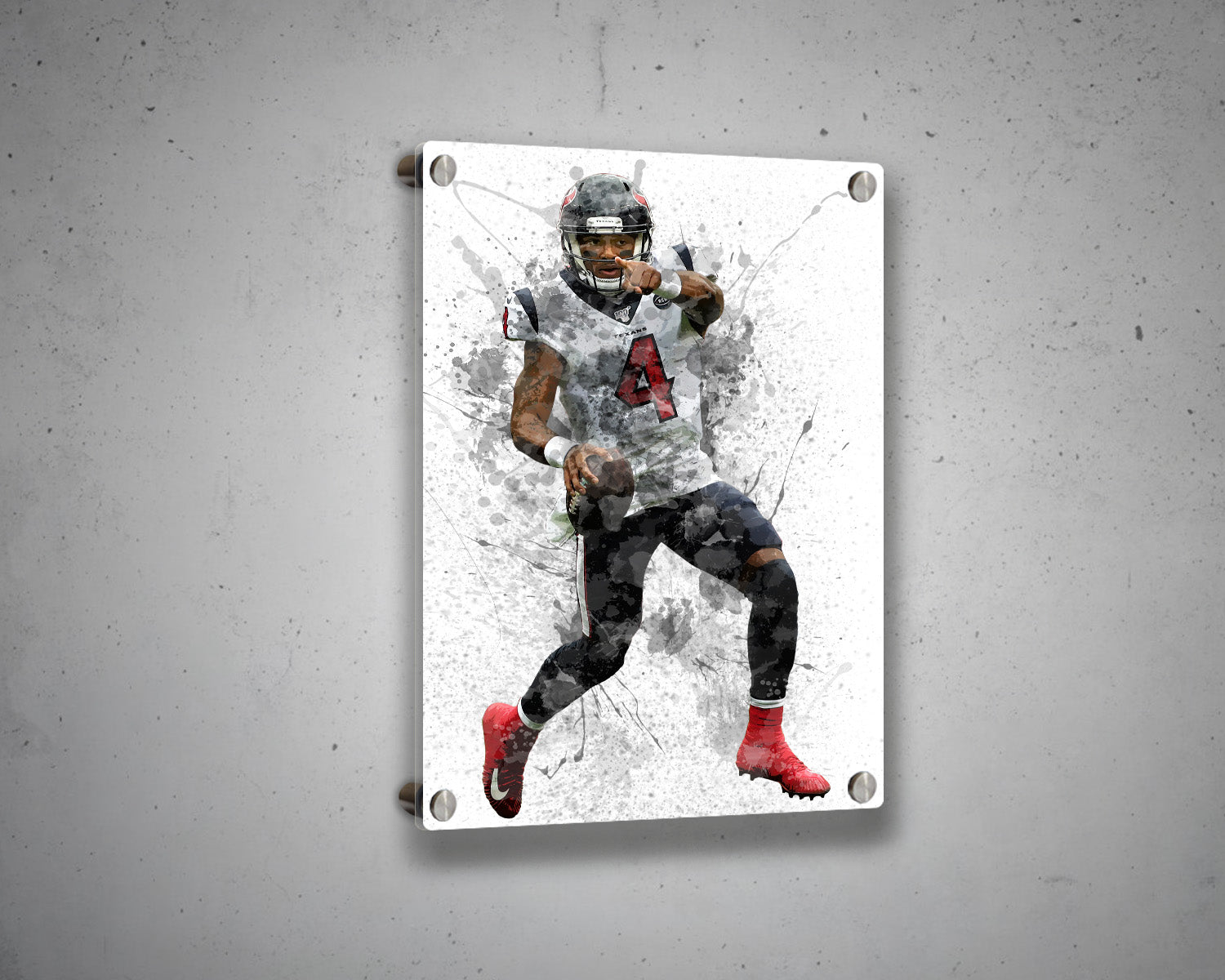 Deshaun Watson Canvas Wall Art