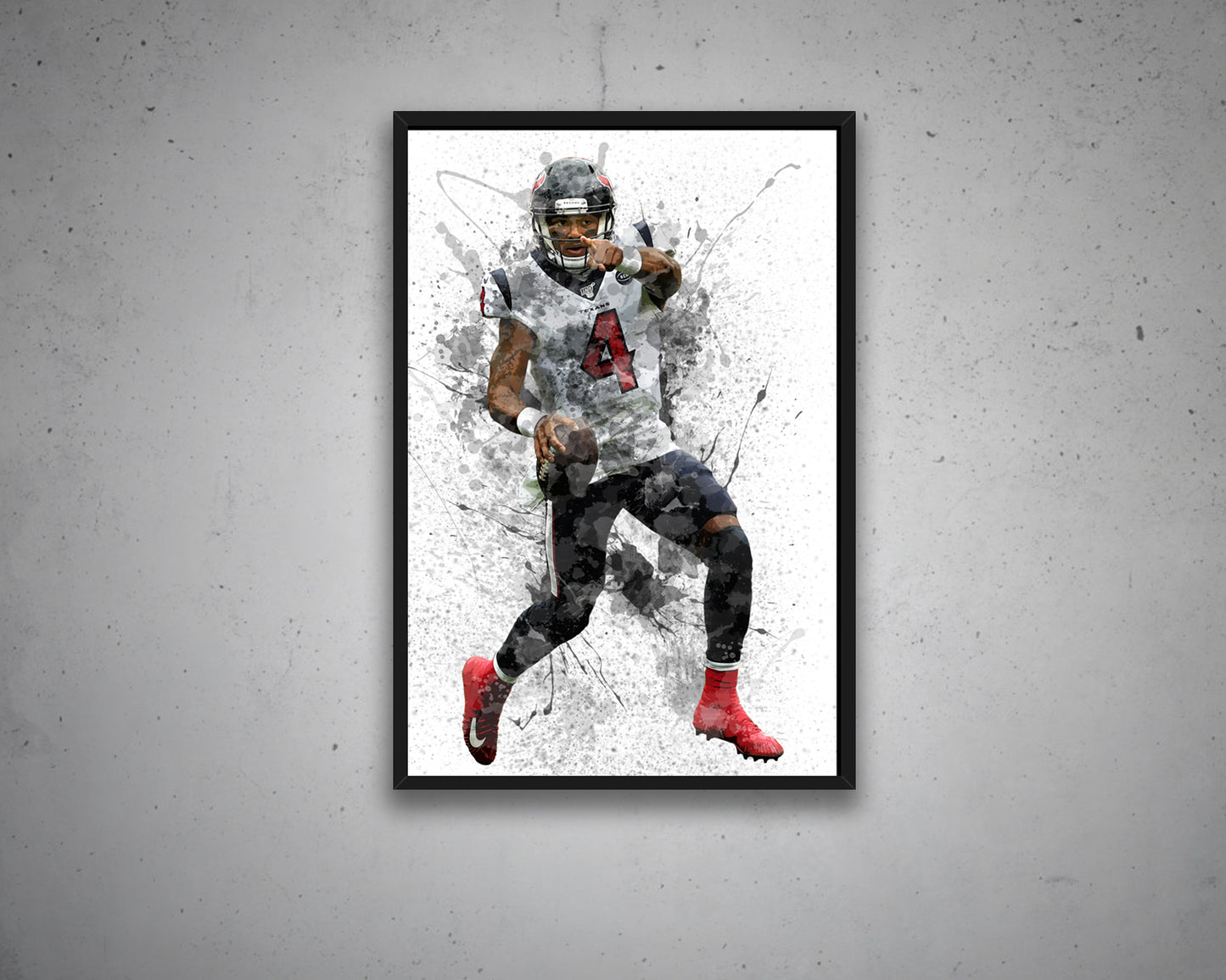 Deshaun Watson Canvas Wall Art