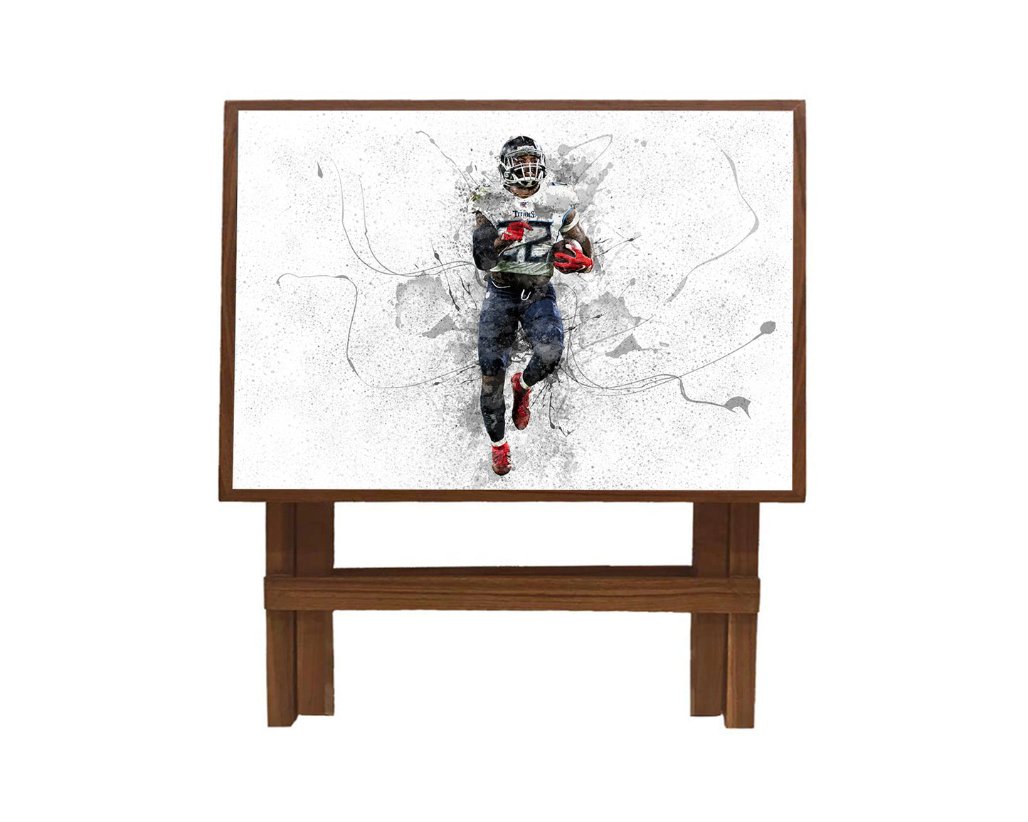 Derrick Henry Splash Effect Coffee and Laptop Table