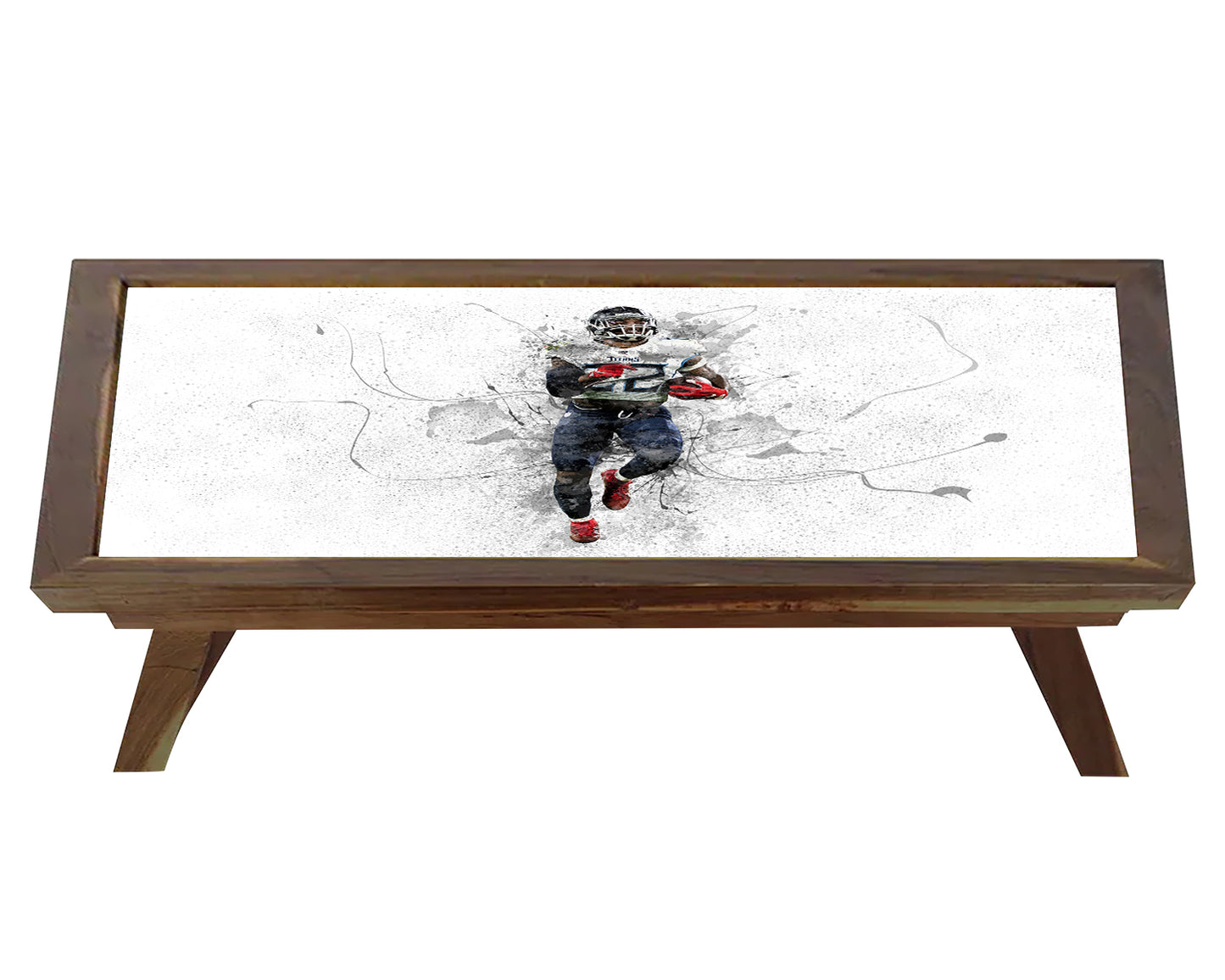 Derrick Henry Splash Effect Coffee and Laptop Table