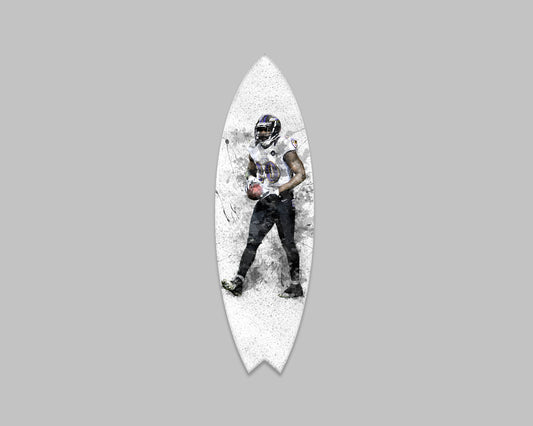 Ed Reed Acrylic Surfboard Wall Art