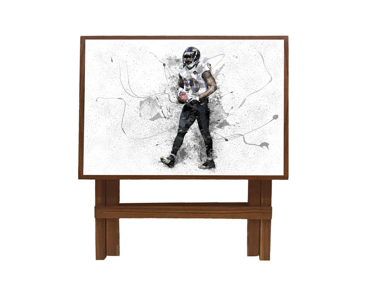 Ed Reed Splash Effect Coffee and Laptop Table