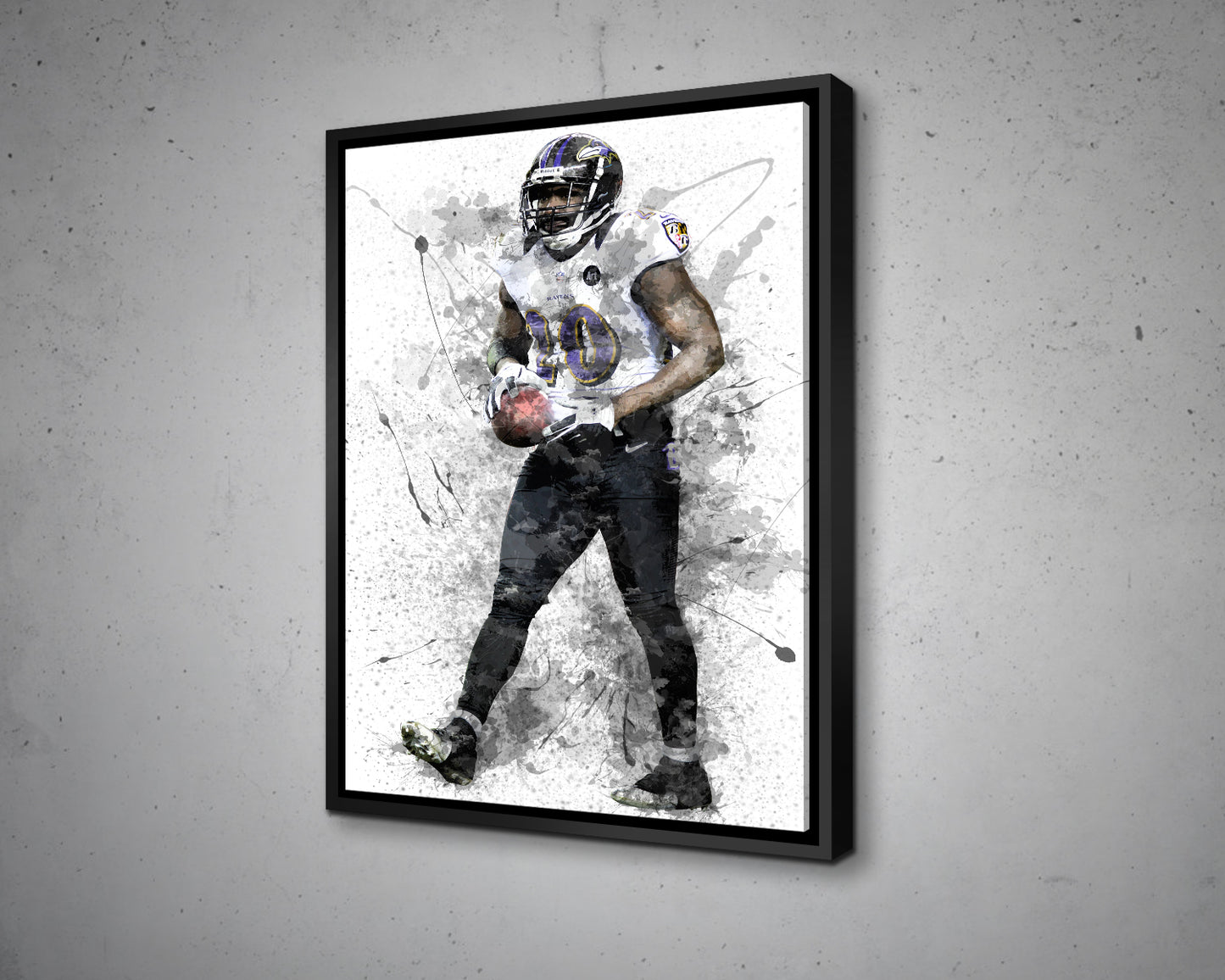 Ed Reed Canvas Wall Art