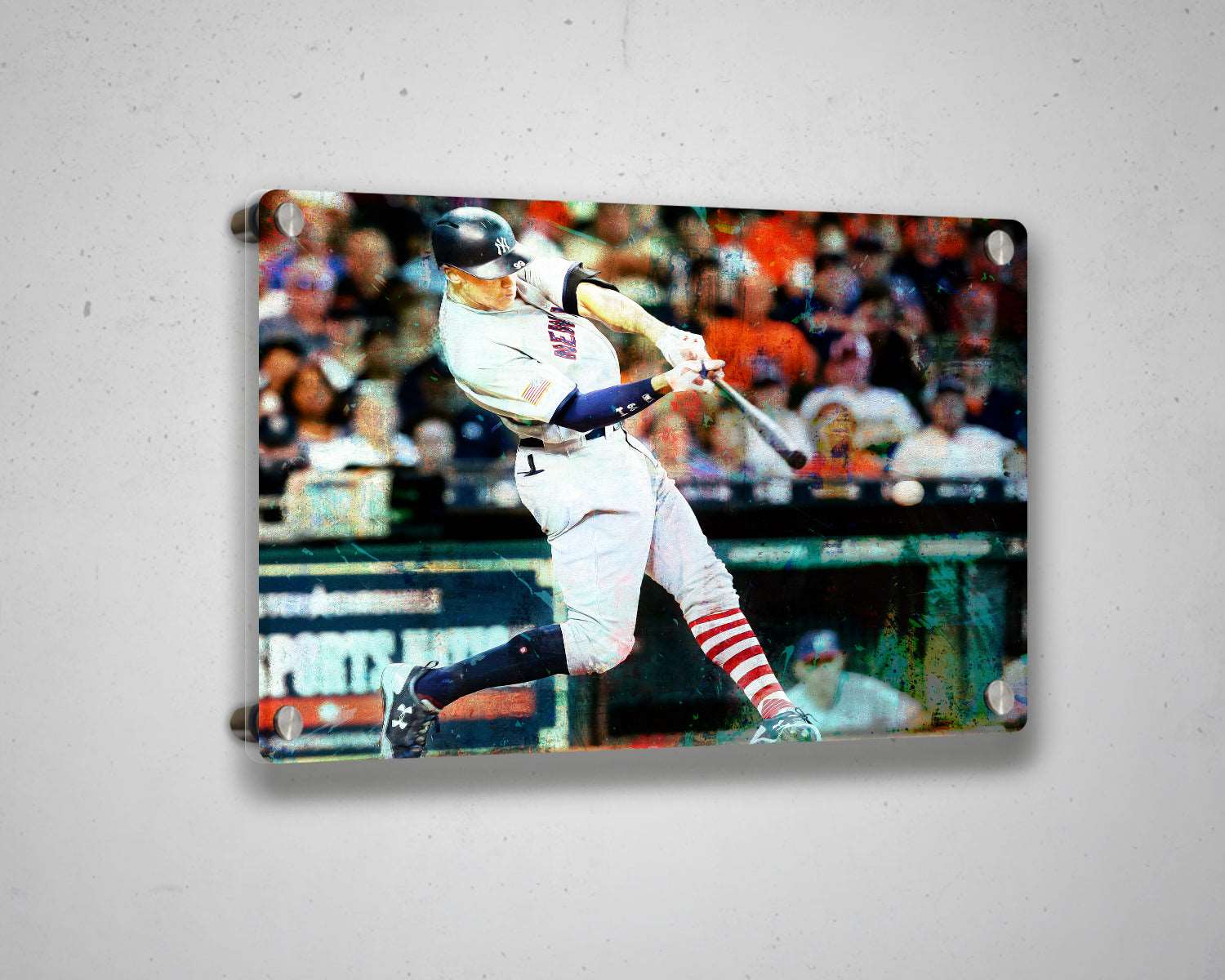 Aaron Judge Multicolour Wall Art