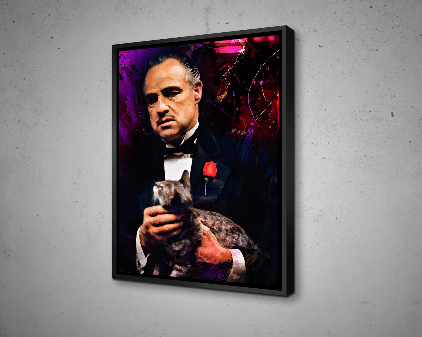 Don Corleone Multicolour Wall Art