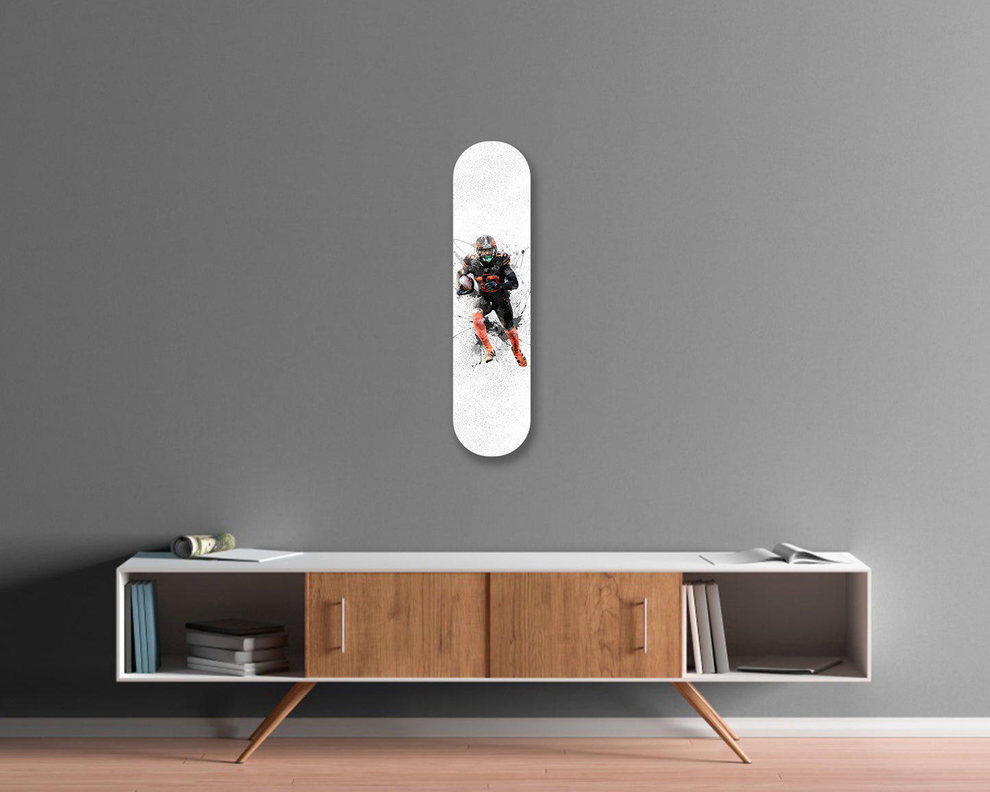 Odell Beckham Jr Acrylic Skateboard Wall Art