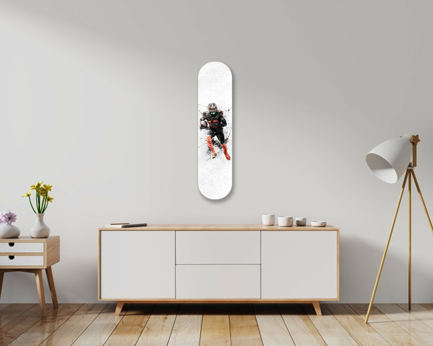 Odell Beckham Jr Acrylic Skateboard Wall Art