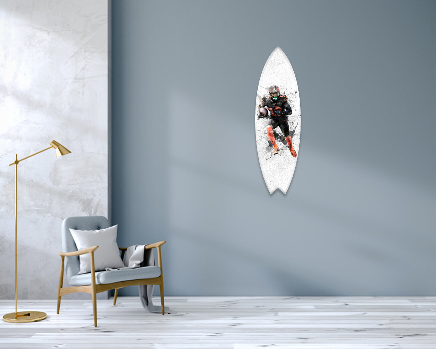 Odell Beckham Jr Acrylic Surfboard Wall Art