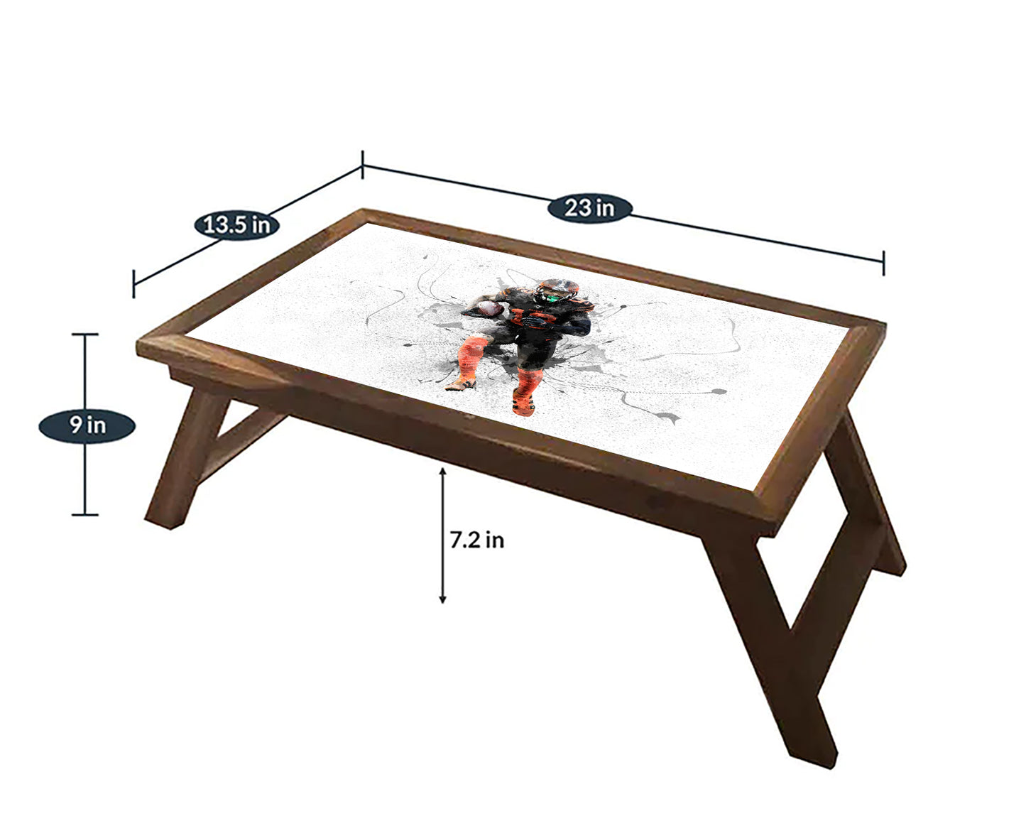 Odell Beckham Jr. Splash Effect Coffee and Laptop Table