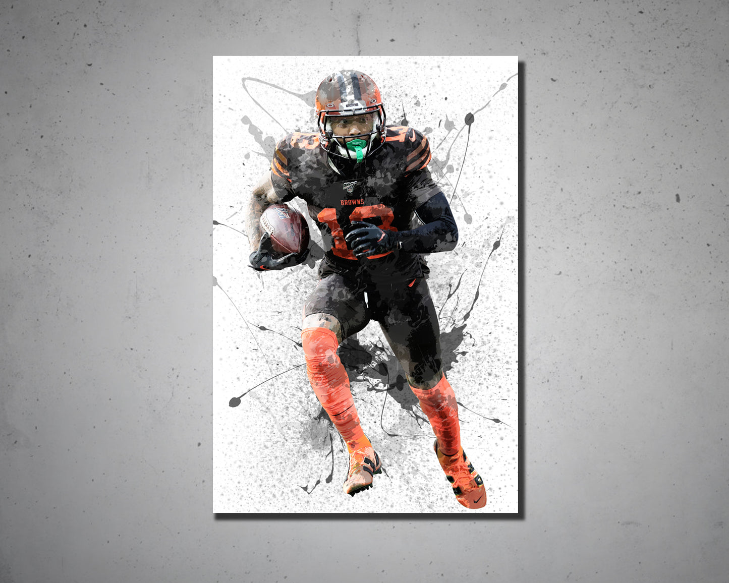 Odell Beckham jr Canvas Wall Art