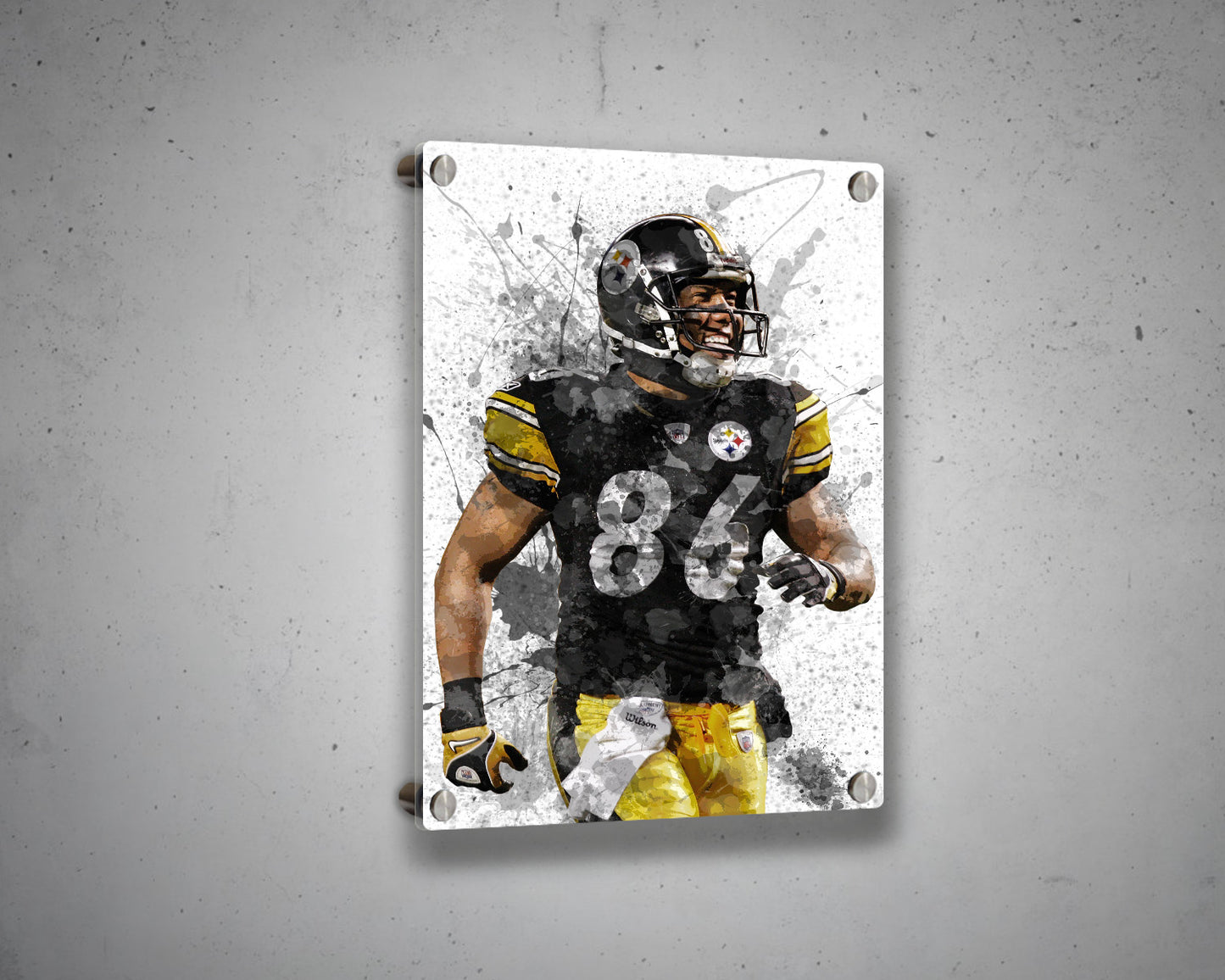 Hines Ward Canvas Wall Art