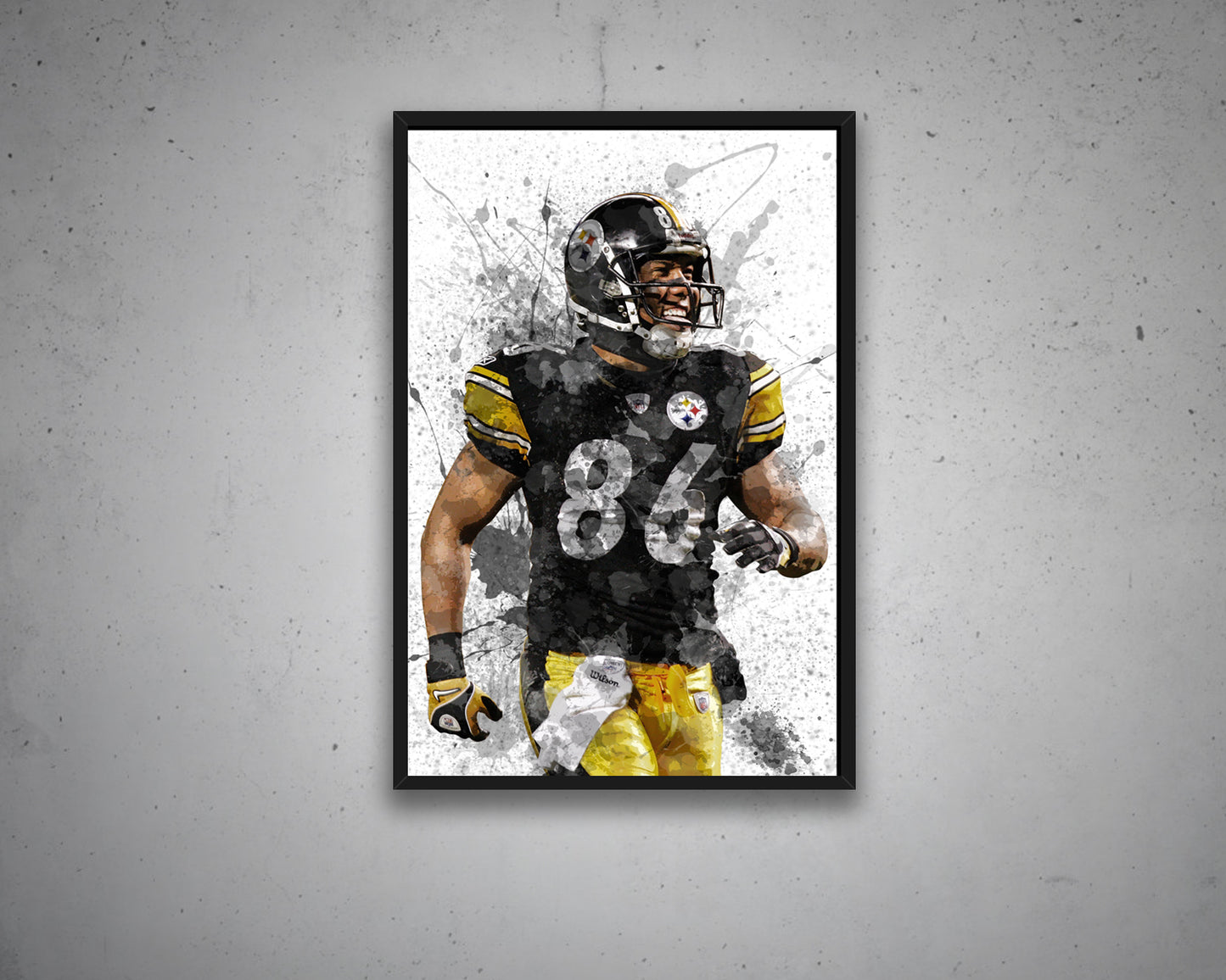 Hines Ward Canvas Wall Art