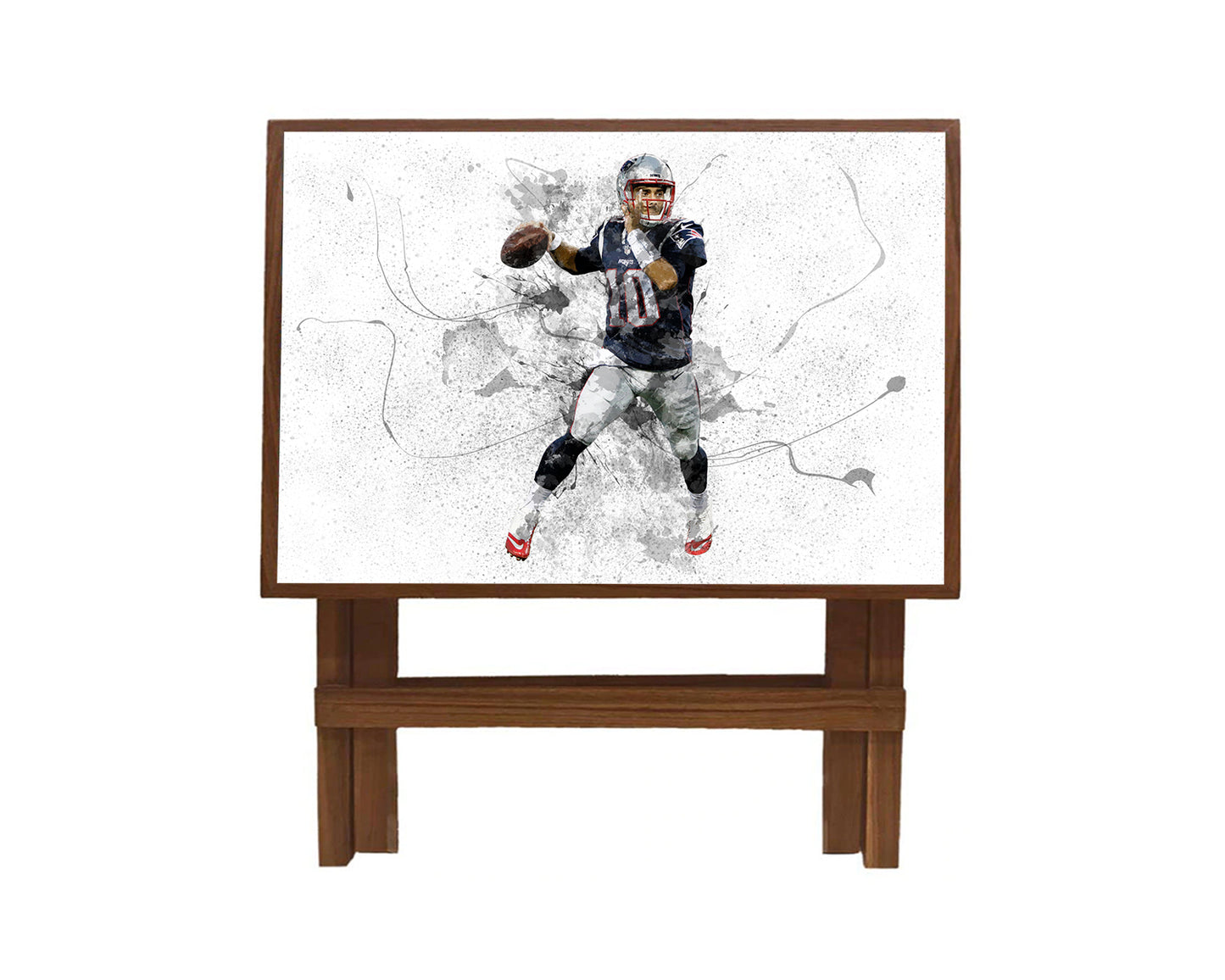 Jimmy Garoppolo Splash Effect Coffee and Laptop Table
