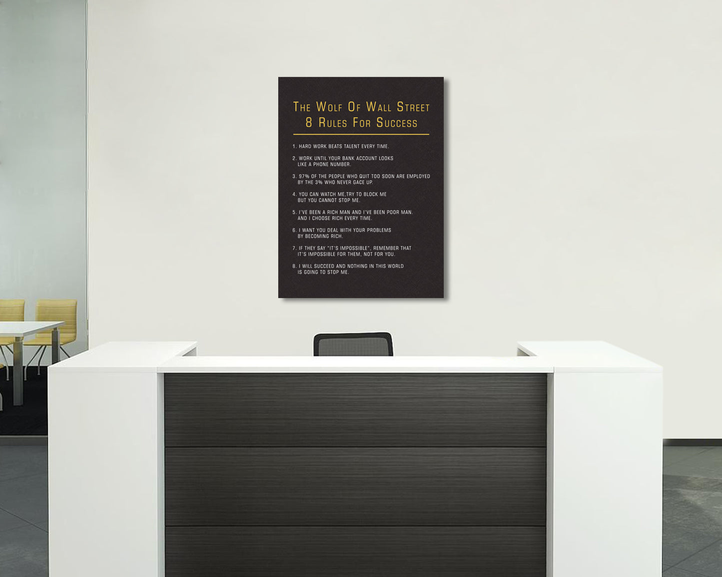 The Wolf of Wall Street Canvas Wall Art