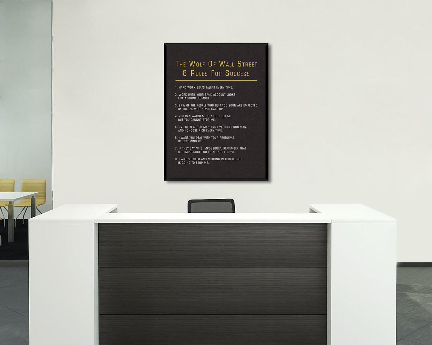 The Wolf of Wall Street Canvas Wall Art