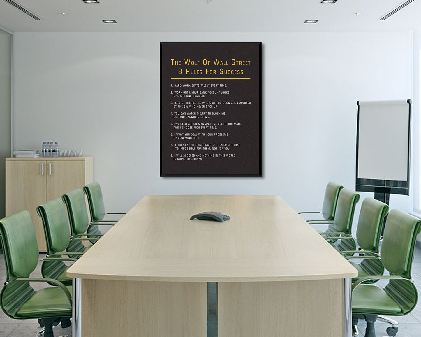 The Wolf of Wall Street Canvas Wall Art