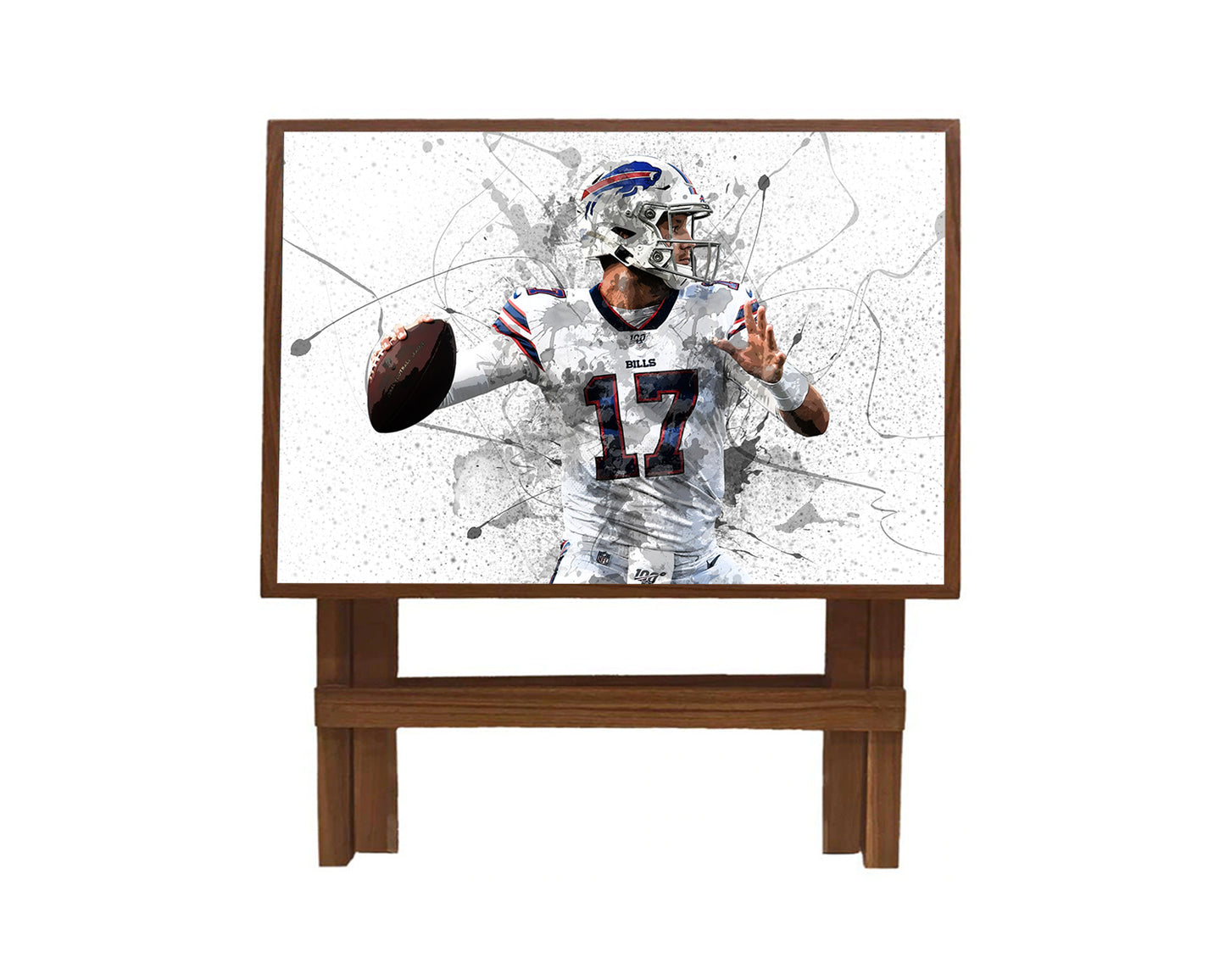 Josh Allen Splash Effect Coffee and Laptop Table