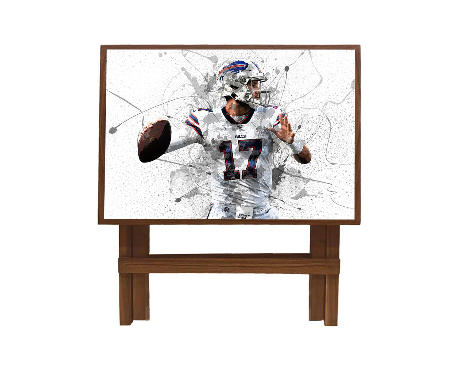 Josh Allen Splash Effect Coffee and Laptop Table