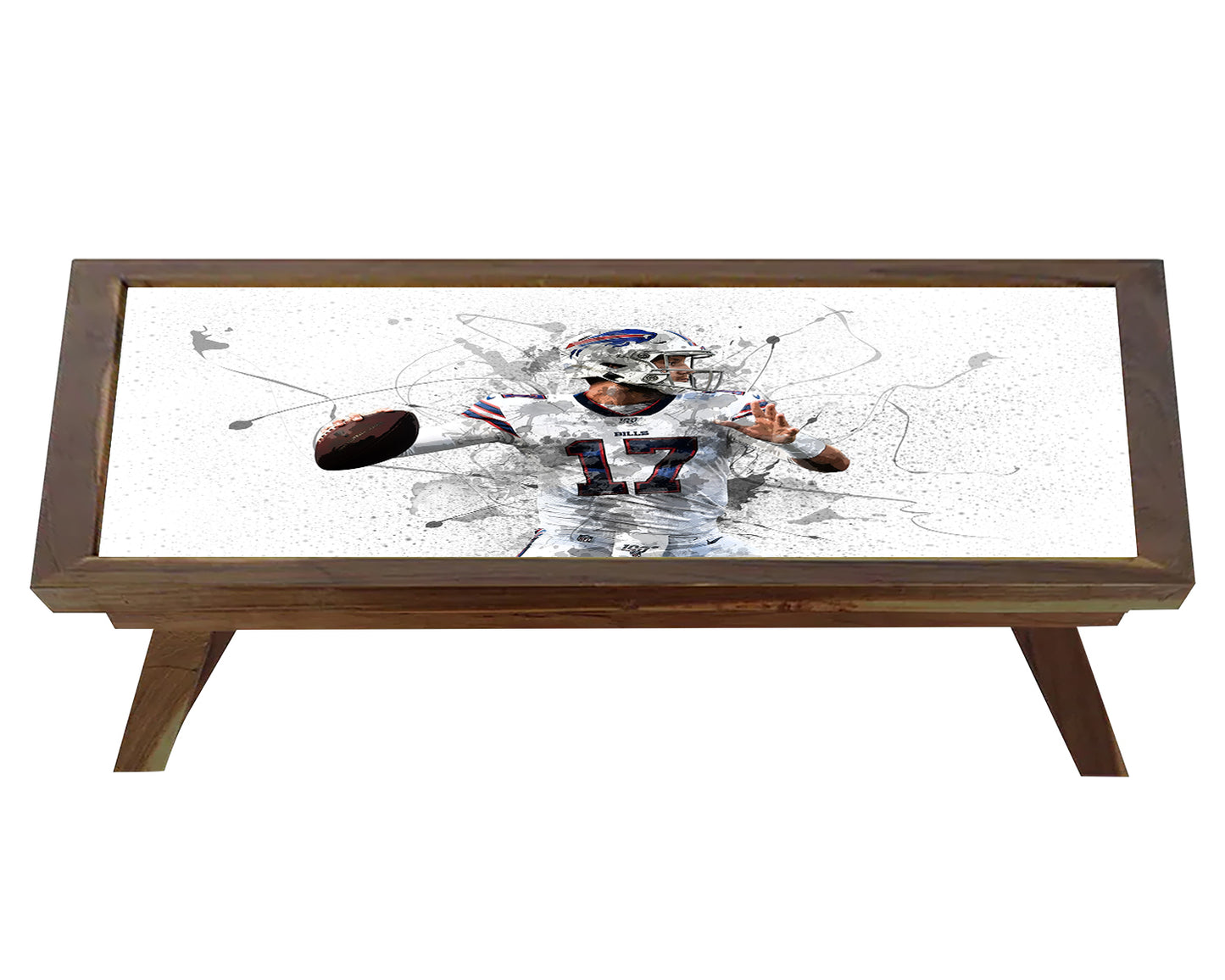 Josh Allen Splash Effect Coffee and Laptop Table