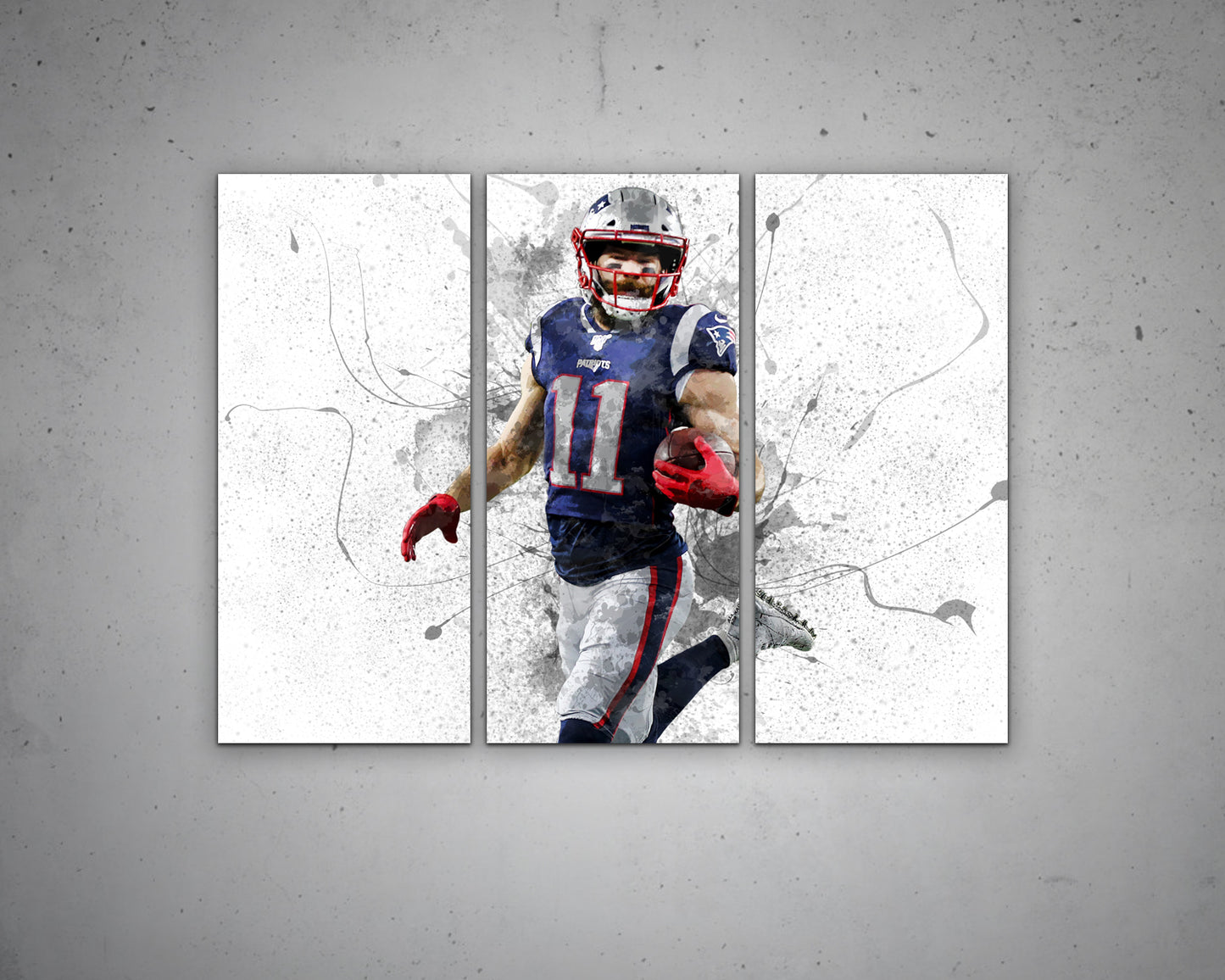 Julian Edelman Canvas Wall Art