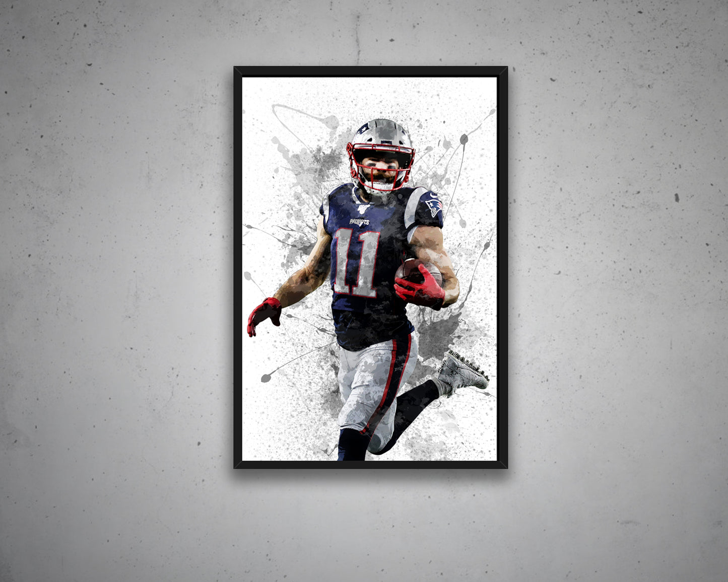 Julian Edelman Canvas Wall Art