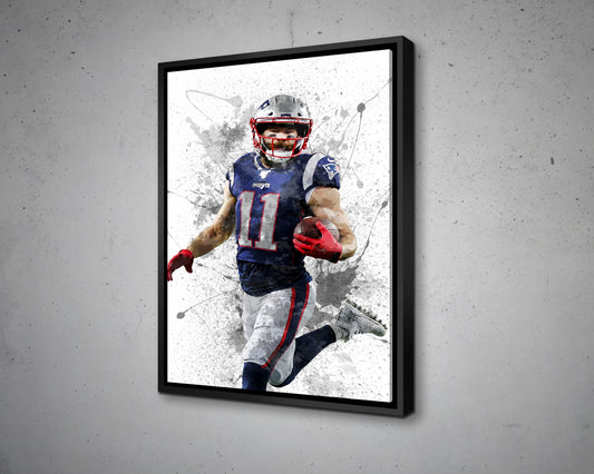 Julian Edelman Canvas Wall Art