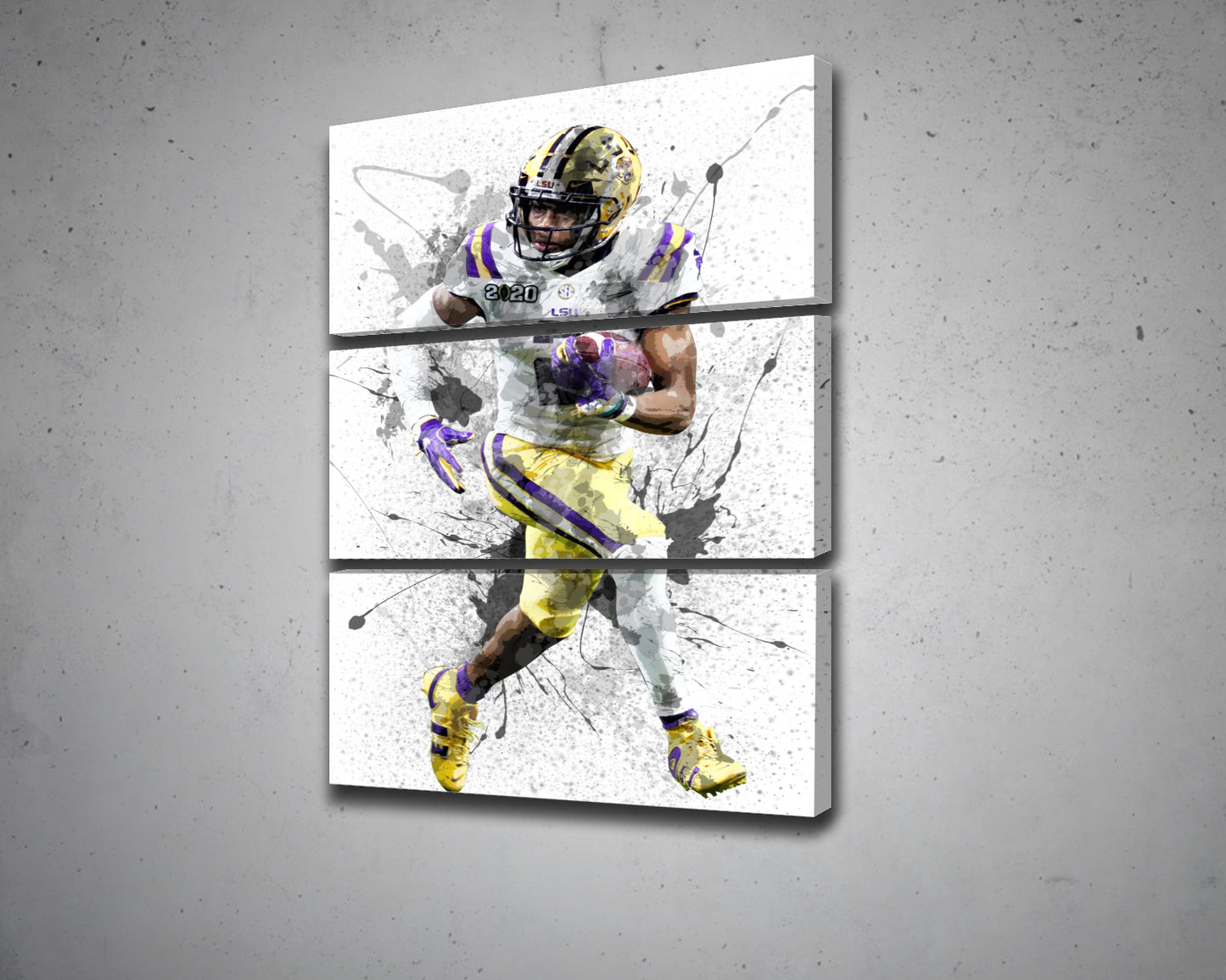 Justin Jefferson Canvas Wall Art