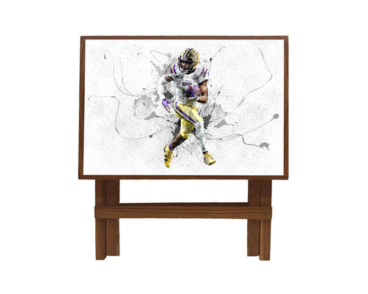 Justin Jefferson Splash Effect Coffee and Laptop Table