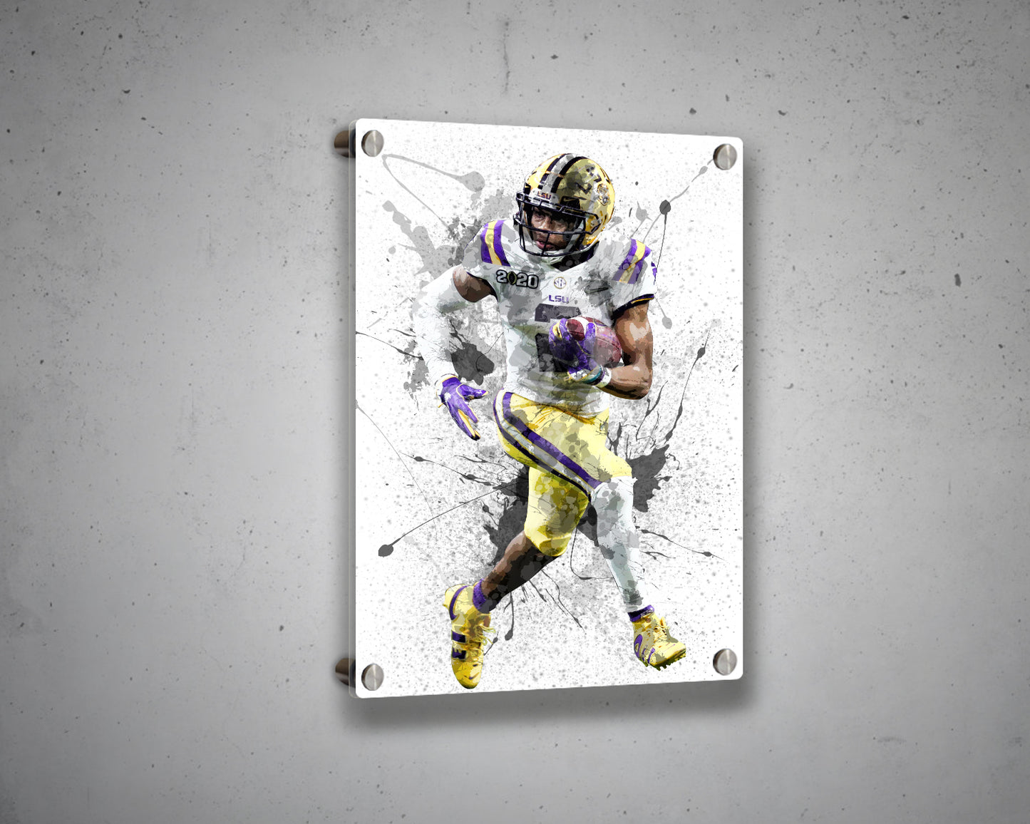 Justin Jefferson Canvas Wall Art