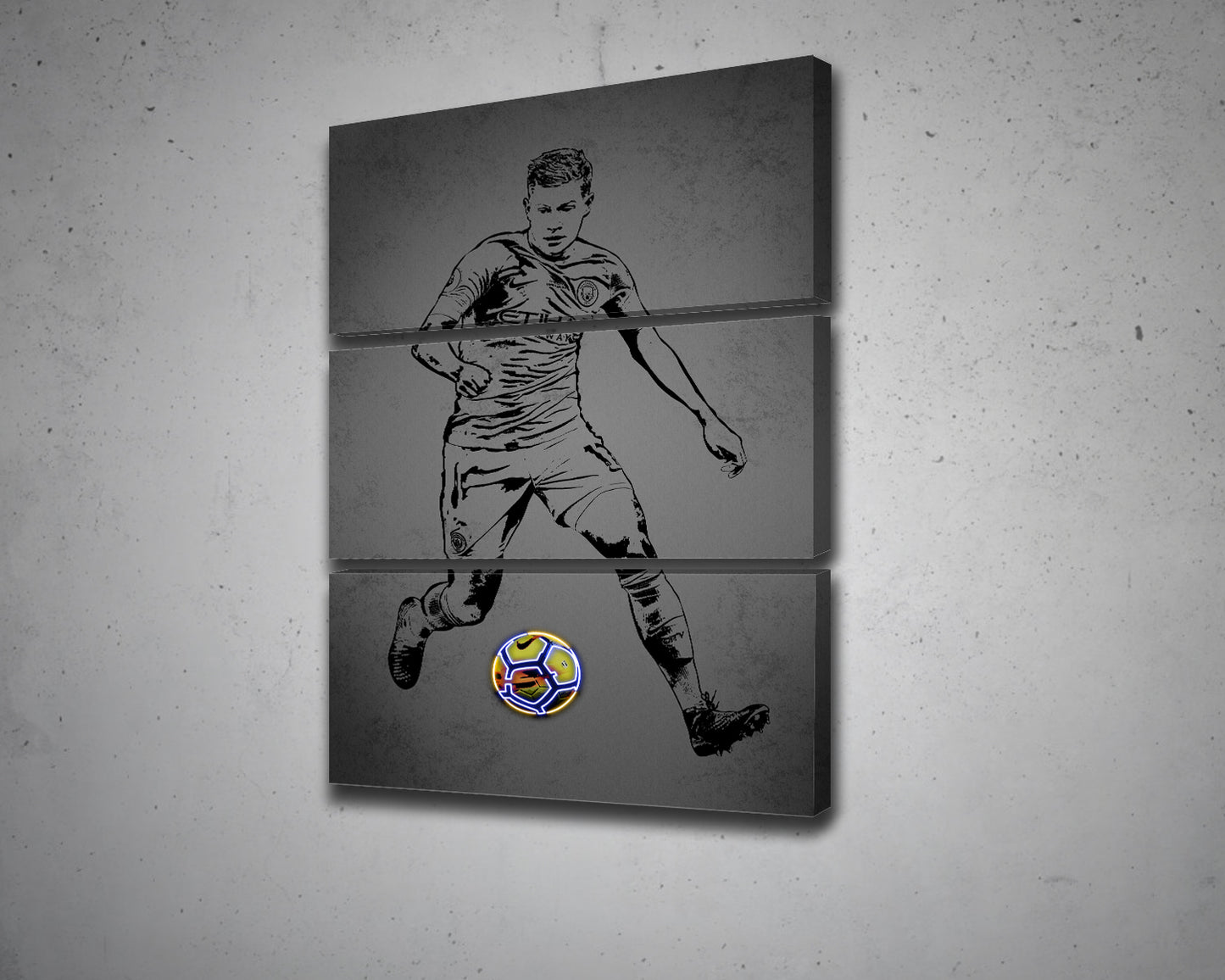 Kevin De Bruyne Canvas Wall Art
