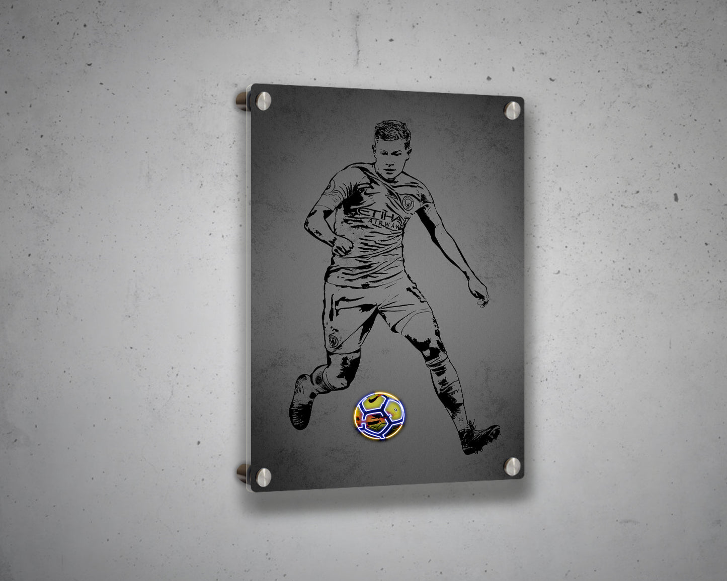 Kevin De Bruyne Canvas Wall Art